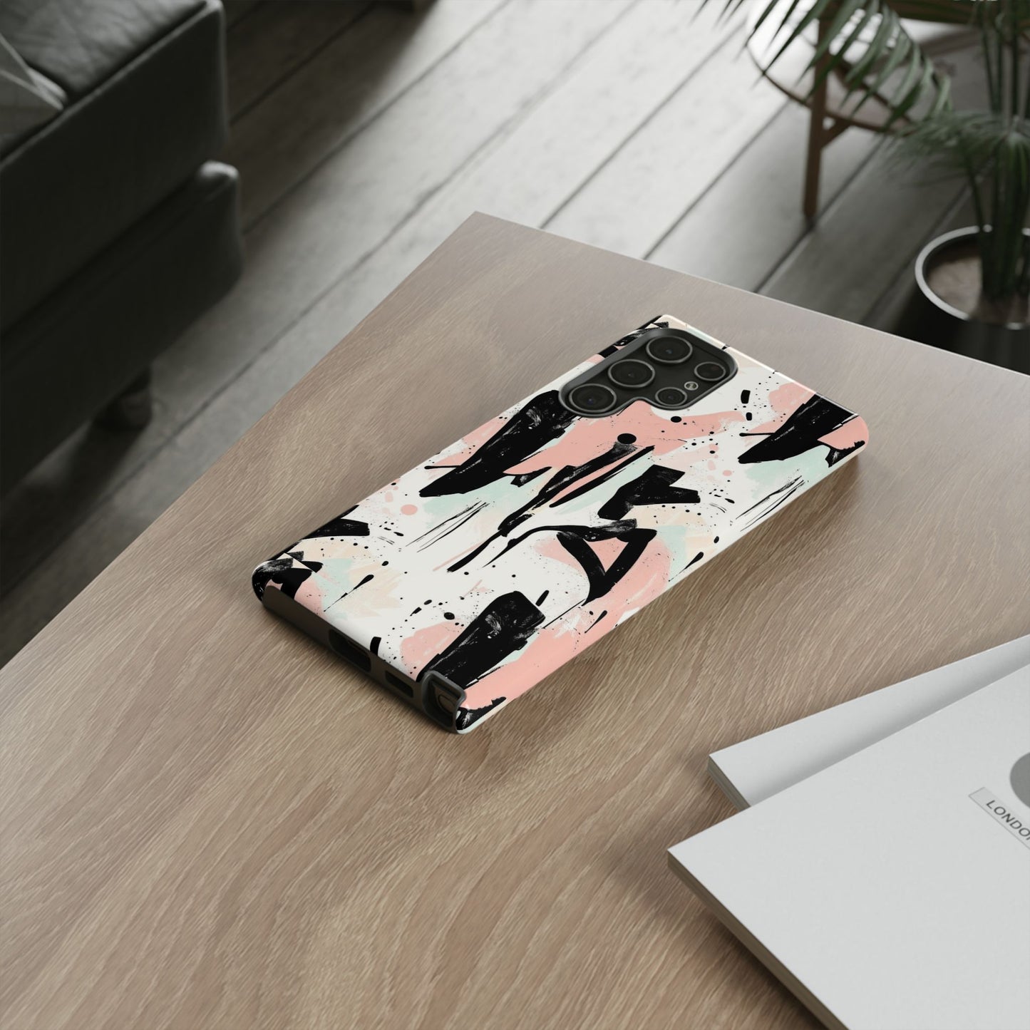 Blush Rush Armor Case – Abstract Ink Graffiti Edition