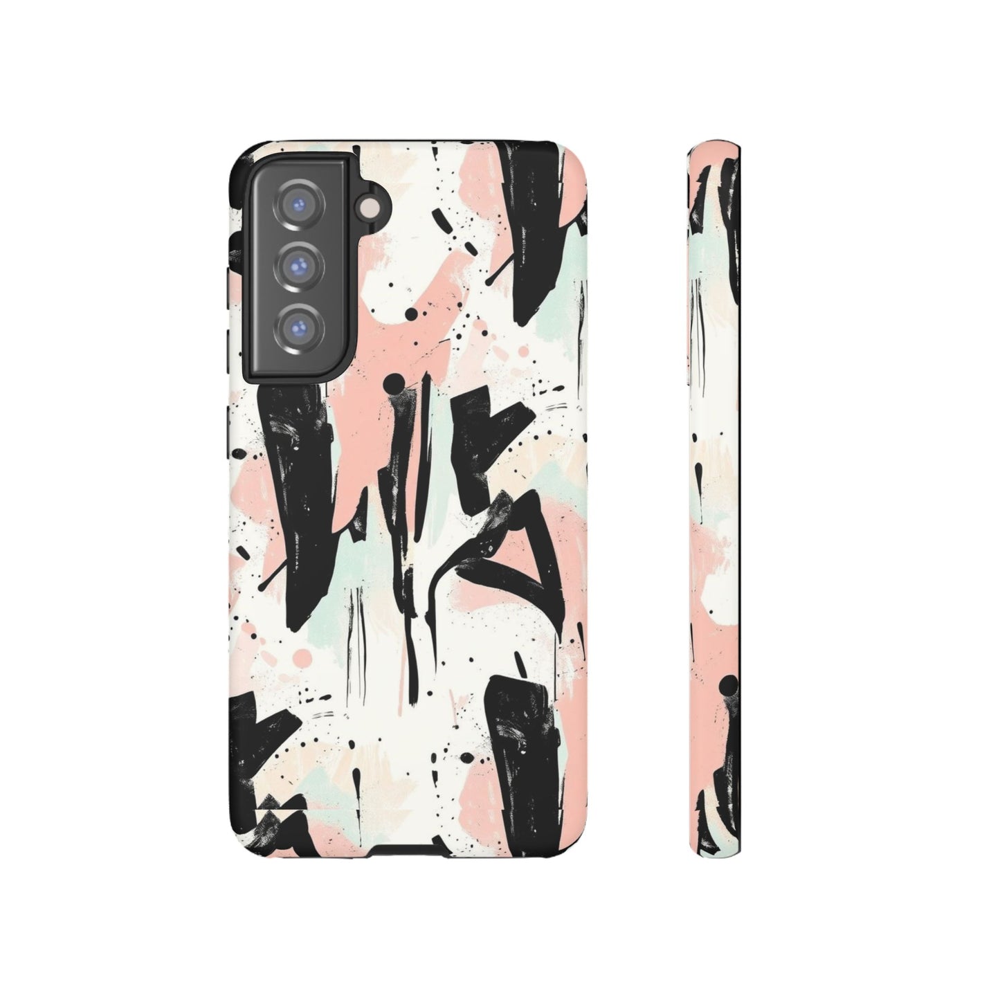 Blush Rush Armor Case – Abstract Ink Graffiti Edition