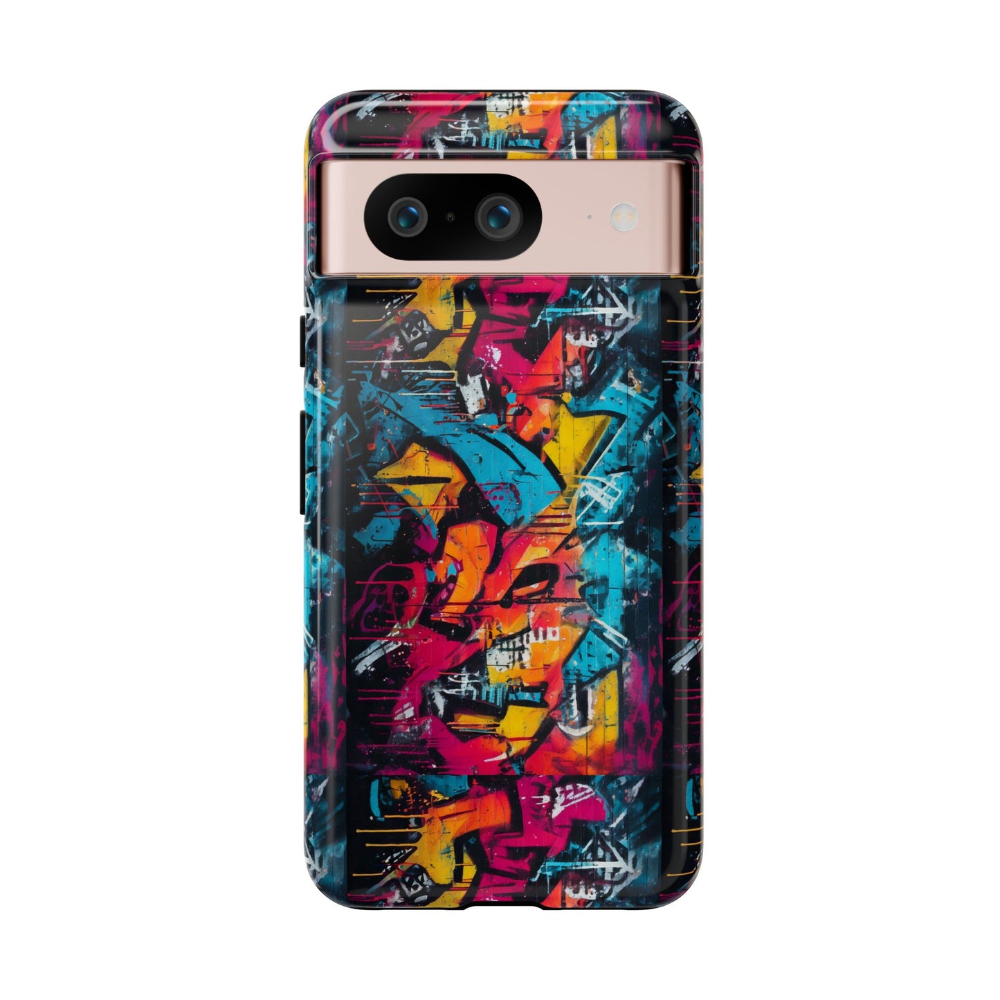 Wall Tag Armor Case – Neon Graffiti Burst Edition