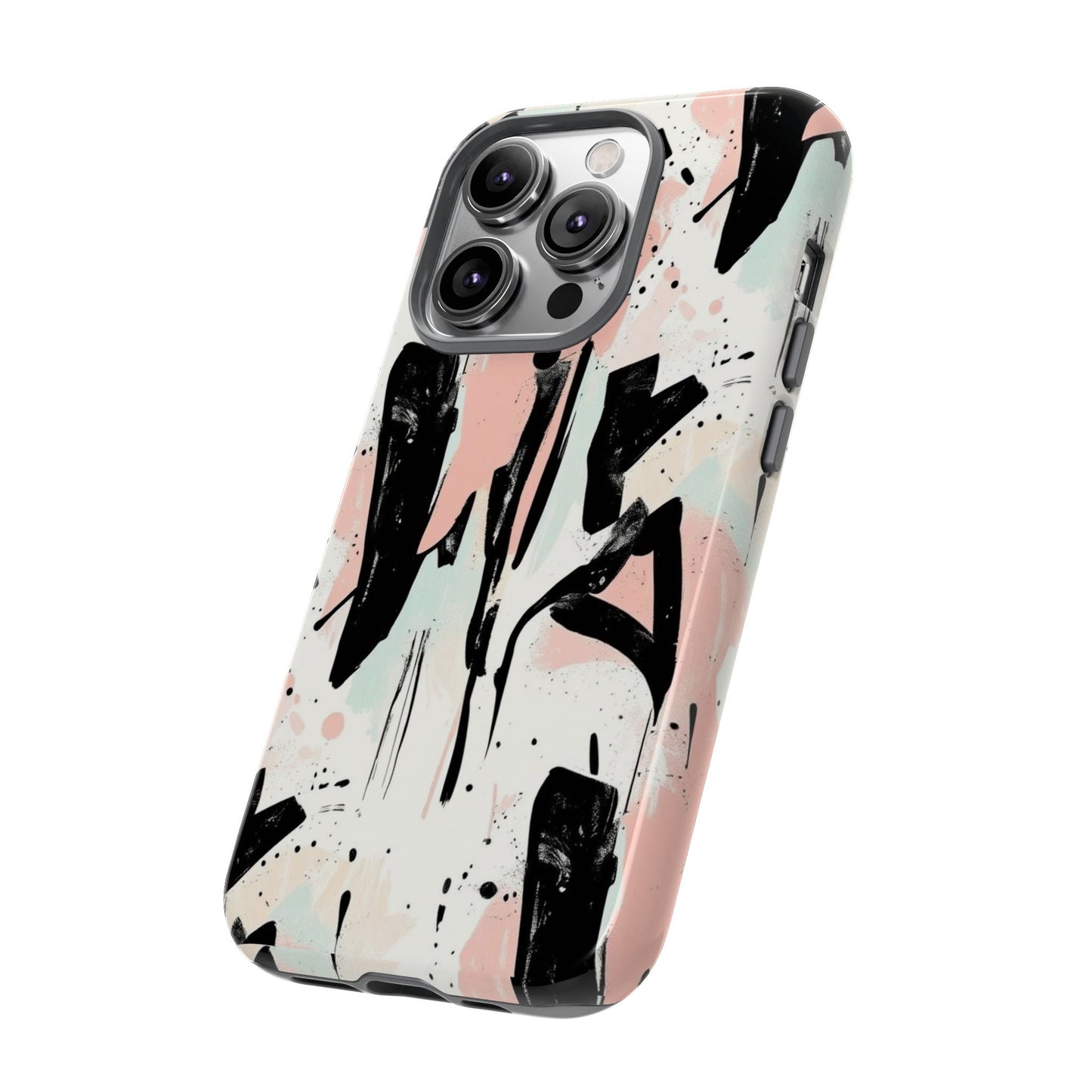Blush Rush Armor Case – Abstract Ink Graffiti Edition