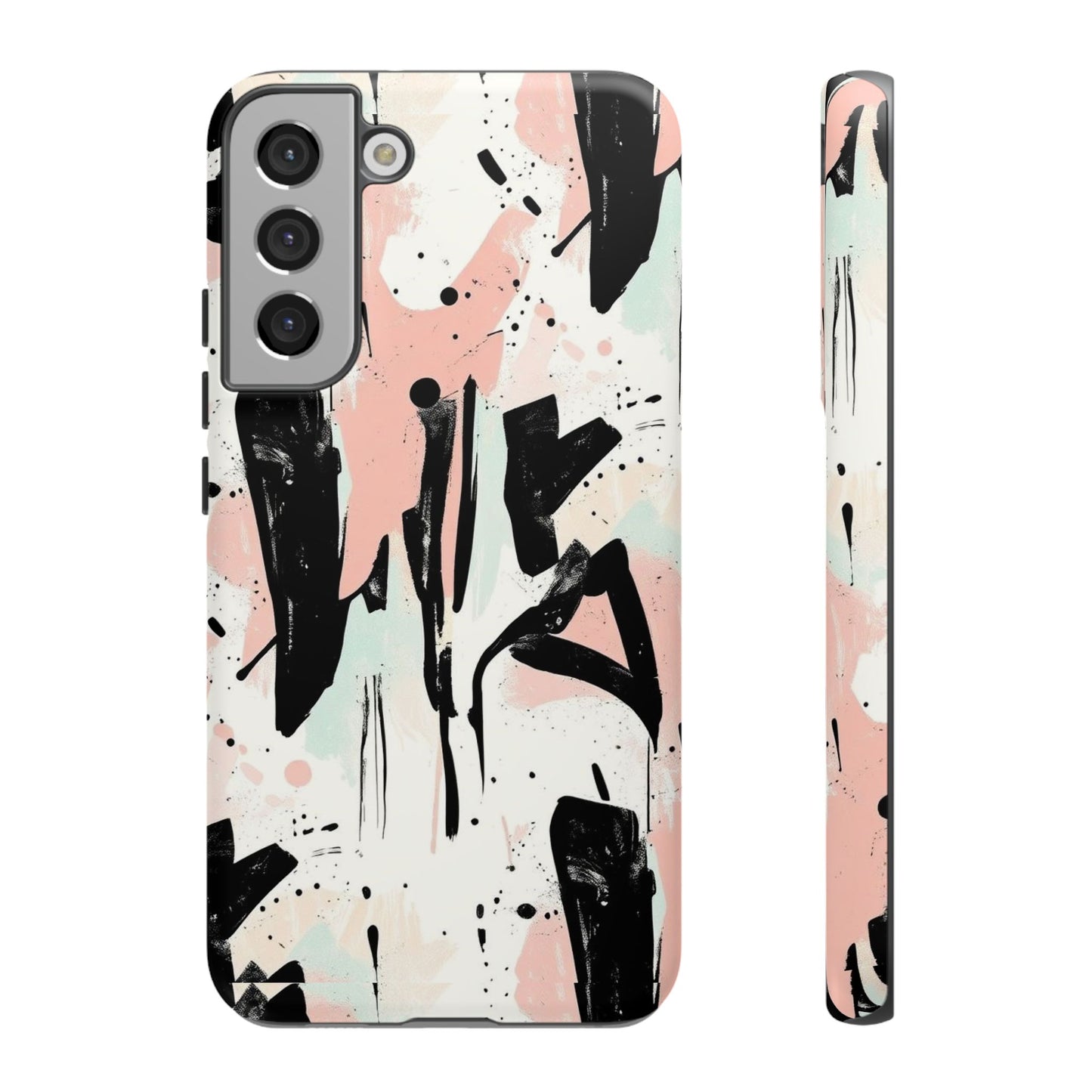 Blush Rush Armor Case – Abstract Ink Graffiti Edition