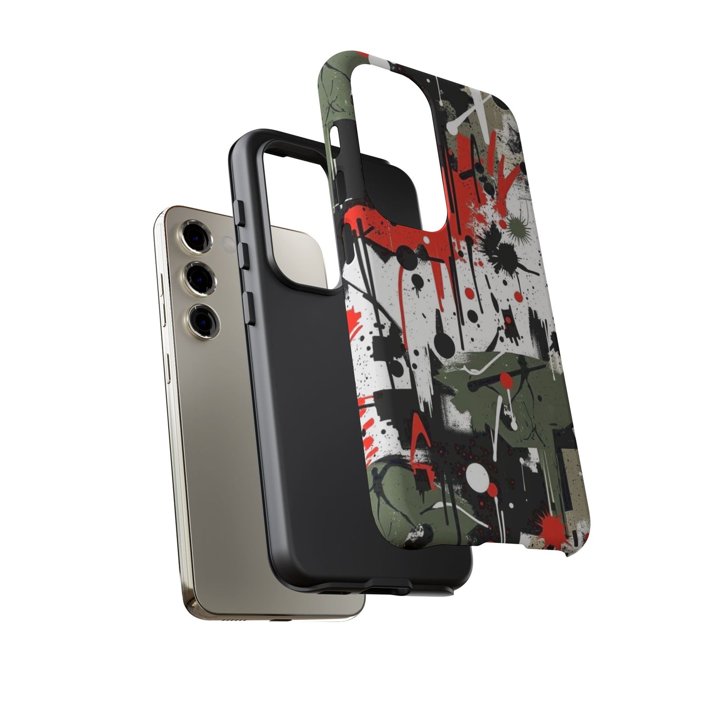 Combat Drip Armor Case – Urban Splatter Edition
