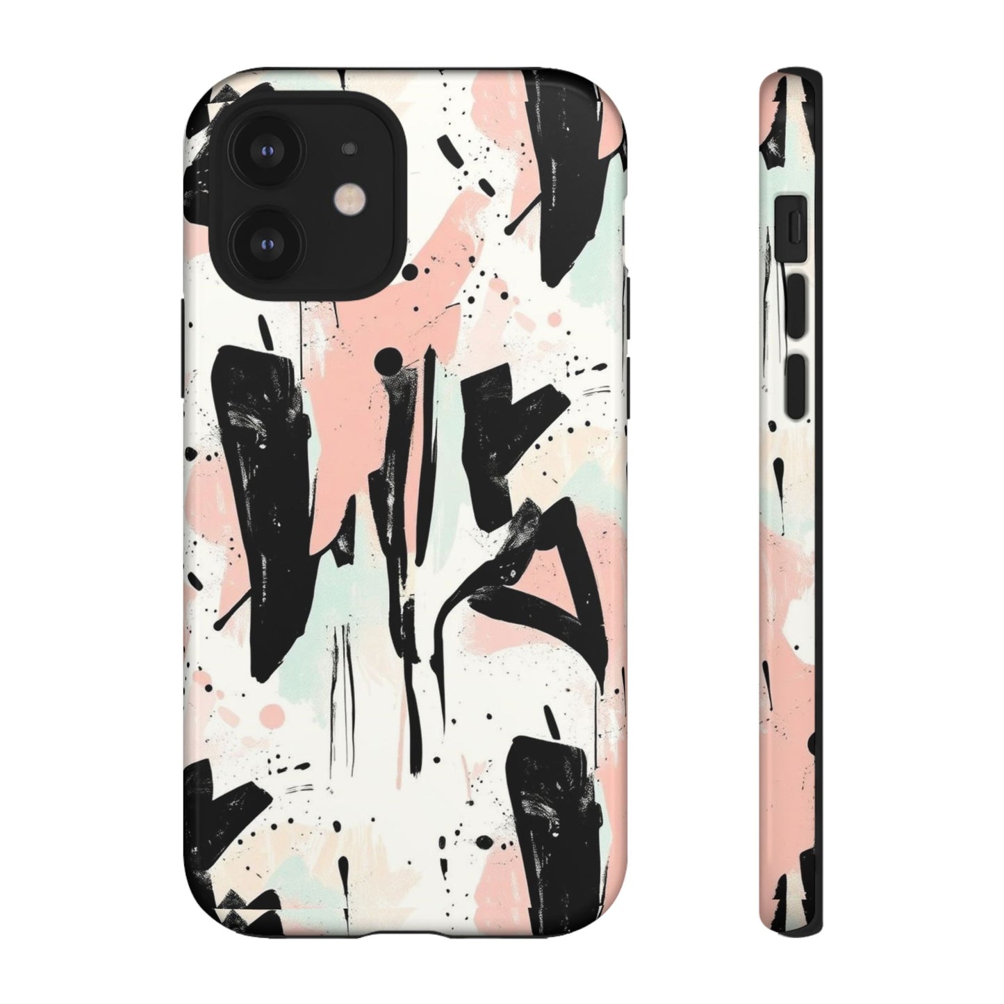 Blush Rush Armor Case – Abstract Ink Graffiti Edition