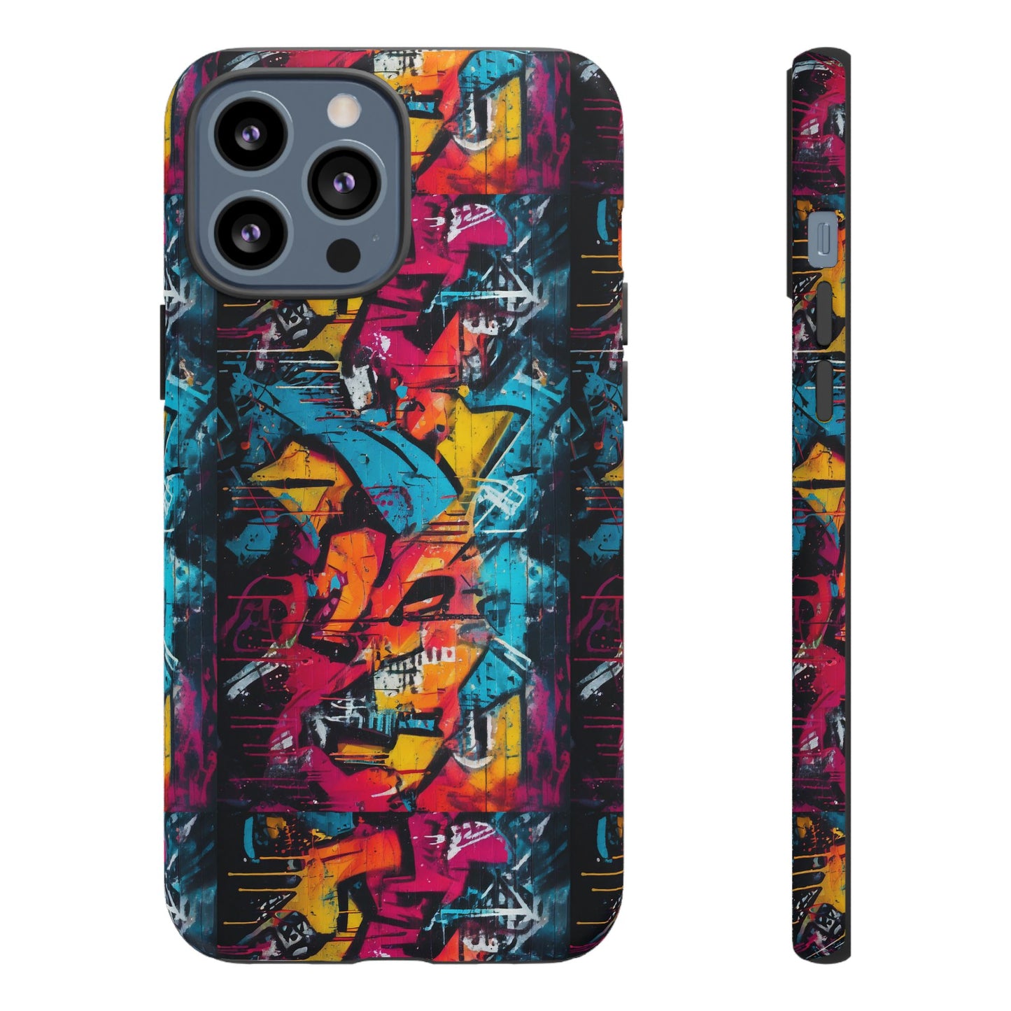 Wall Tag Armor Case – Neon Graffiti Burst Edition