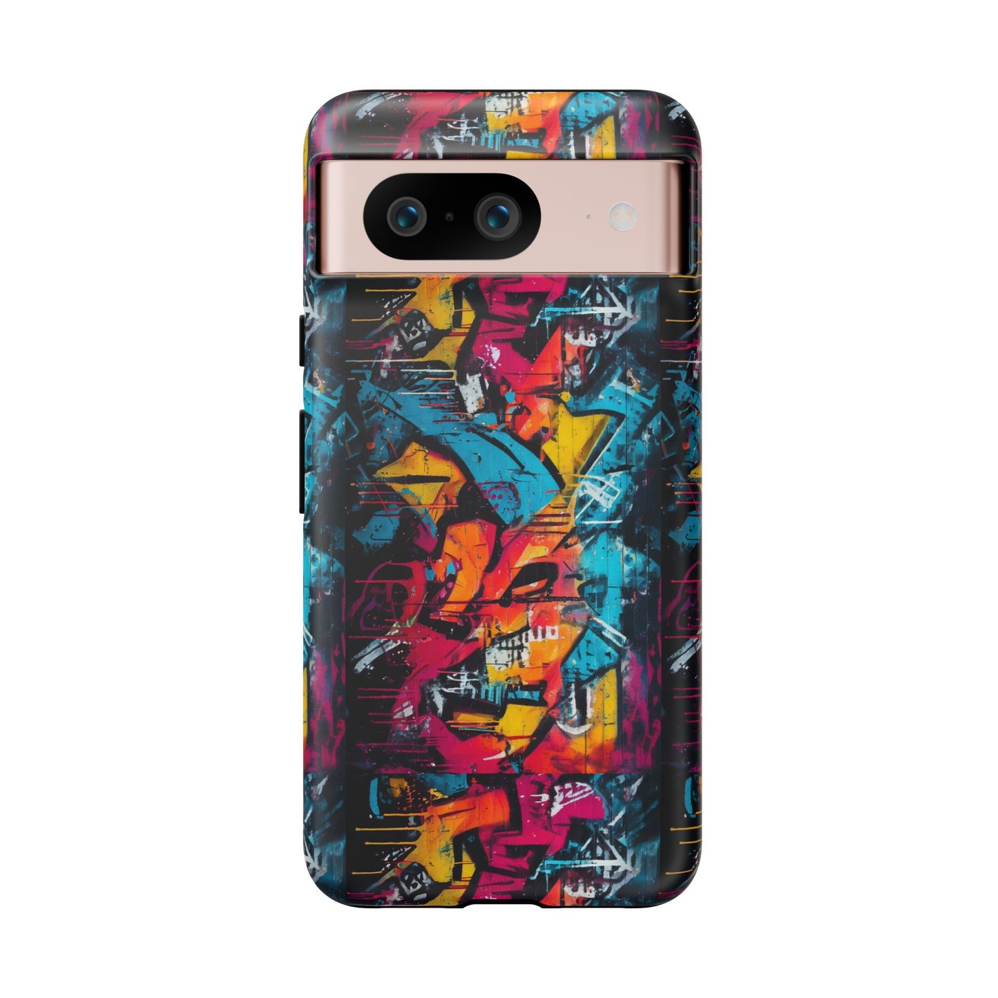 Wall Tag Armor Case – Neon Graffiti Burst Edition