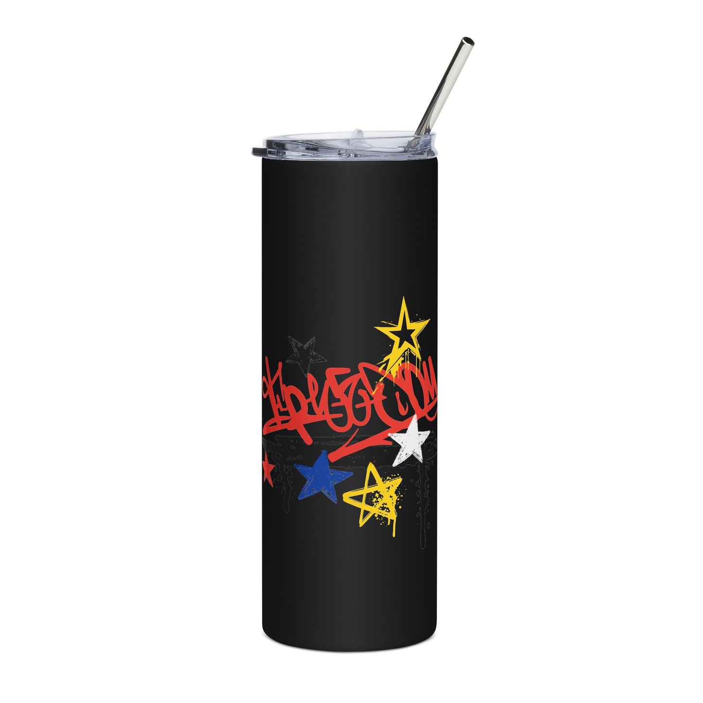 Freedom Flow Graffiti Tumbler