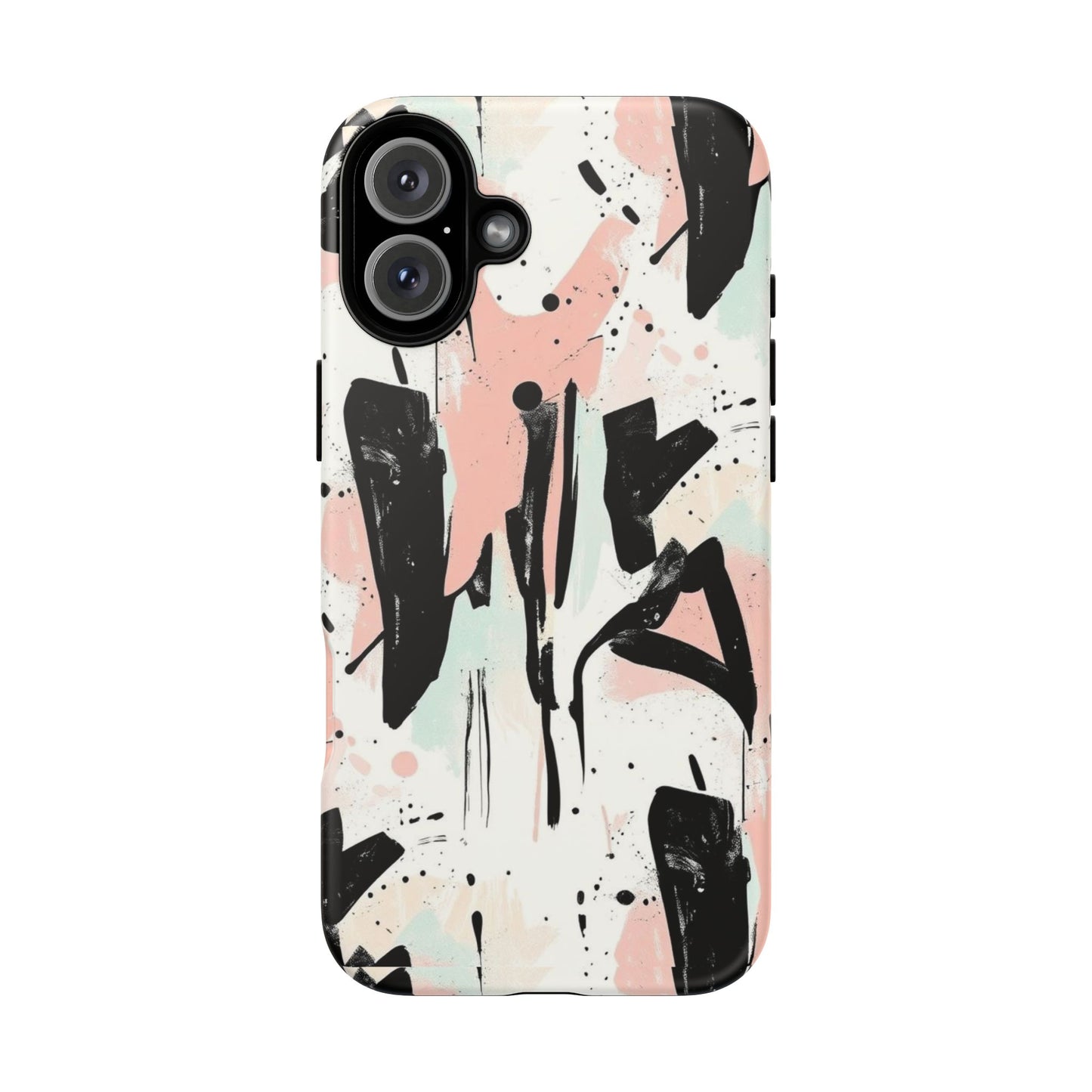 Blush Rush Armor Case – Abstract Ink Graffiti Edition