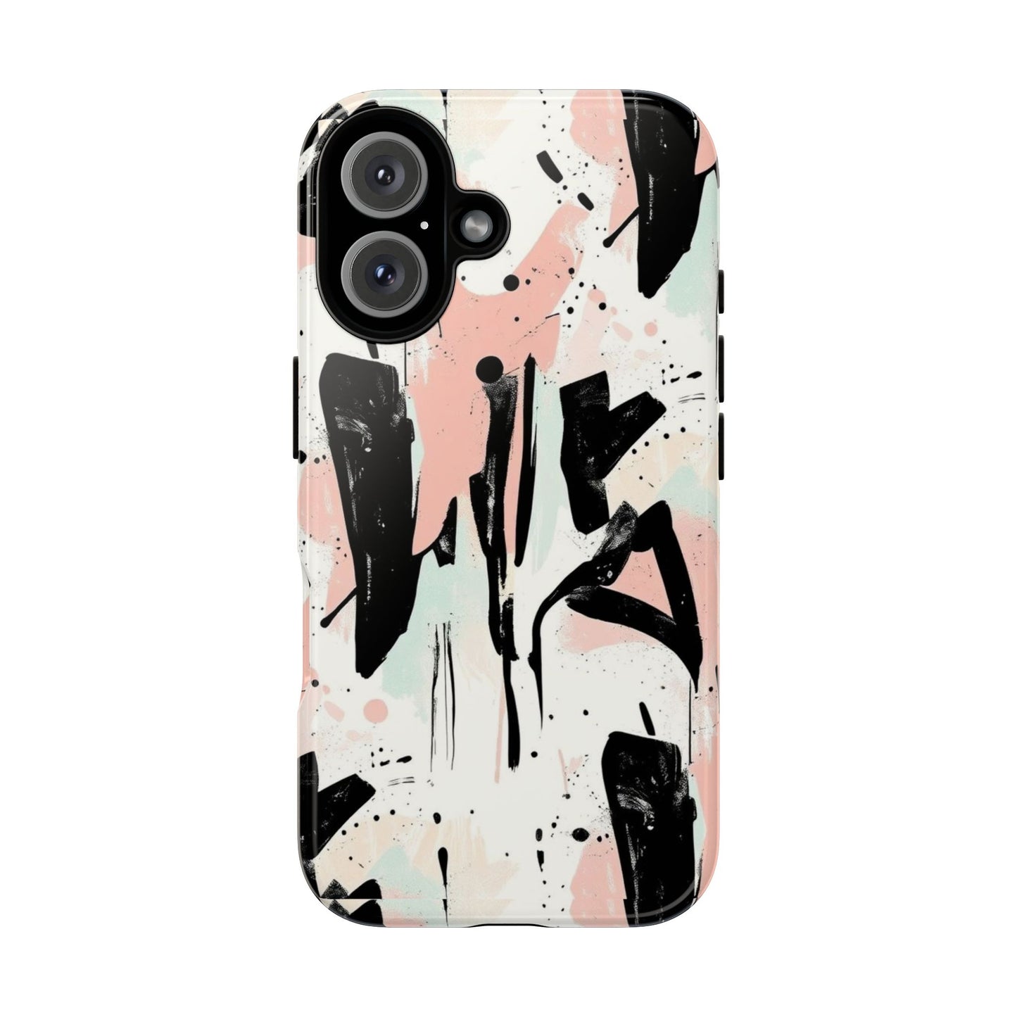 Blush Rush Armor Case – Abstract Ink Graffiti Edition