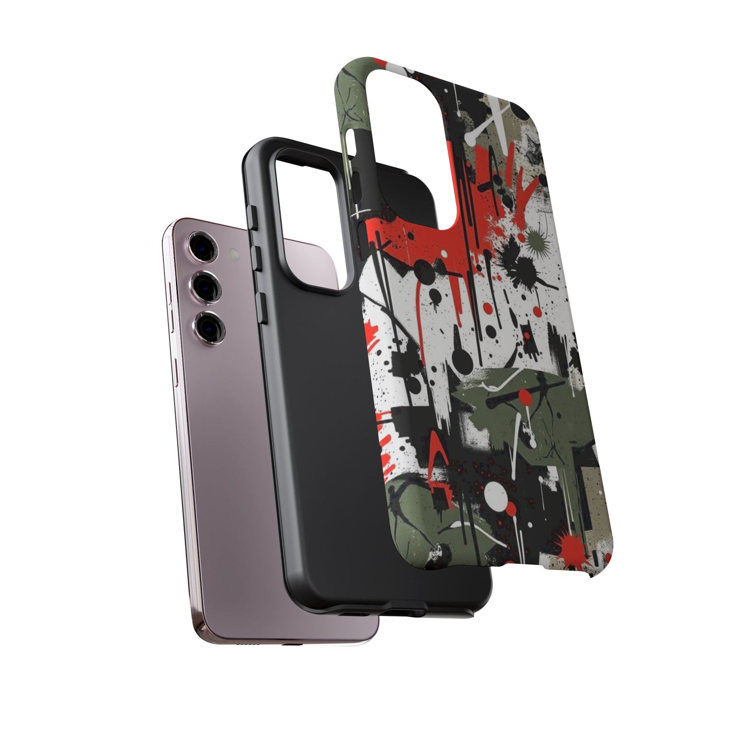 Combat Drip Armor Case – Urban Splatter Edition