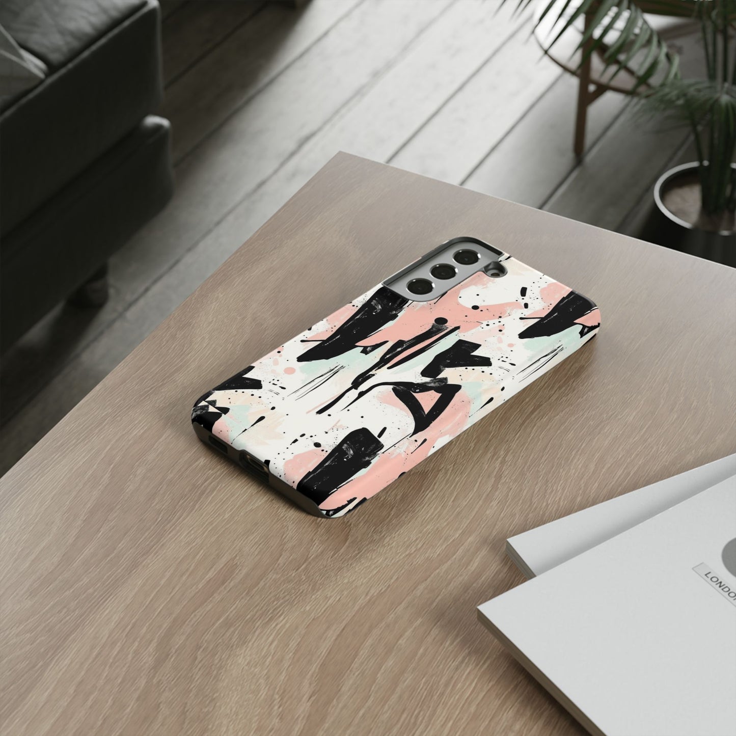 Blush Rush Armor Case – Abstract Ink Graffiti Edition