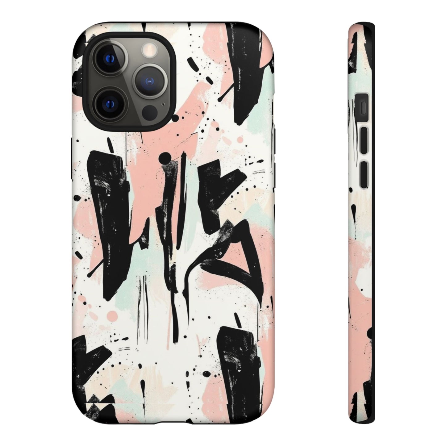 Blush Rush Armor Case – Abstract Ink Graffiti Edition