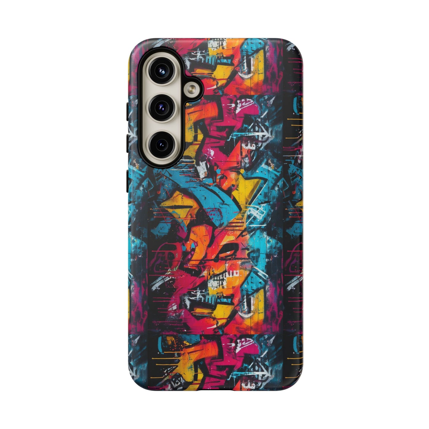 Wall Tag Armor Case – Neon Graffiti Burst Edition
