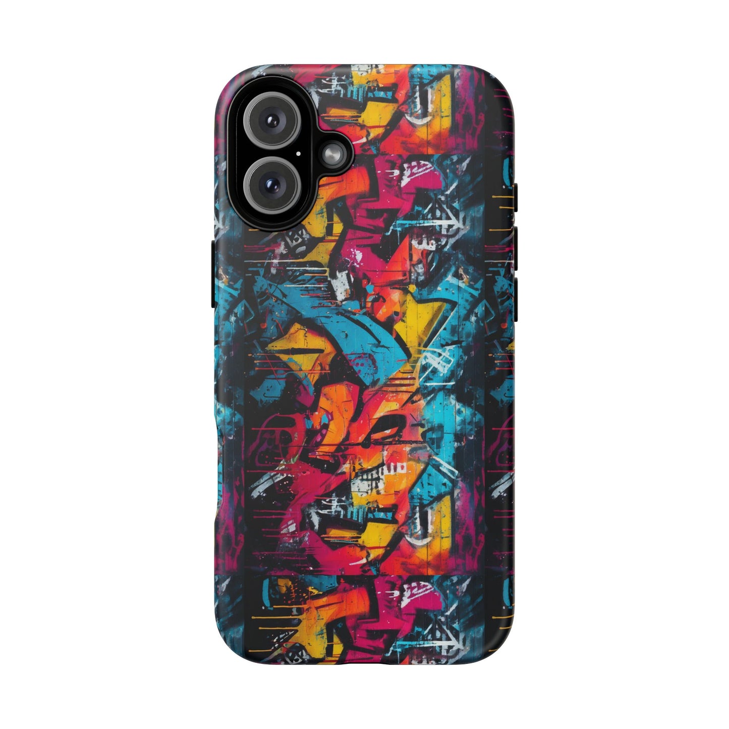 Wall Tag Armor Case – Neon Graffiti Burst Edition