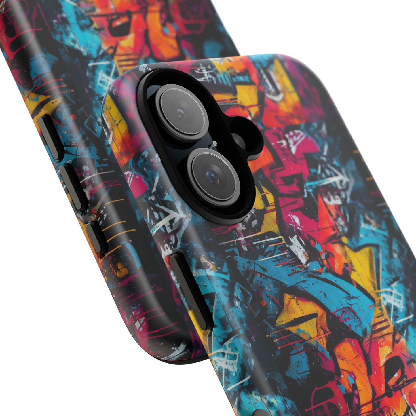Wall Tag Armor Case – Neon Graffiti Burst Edition