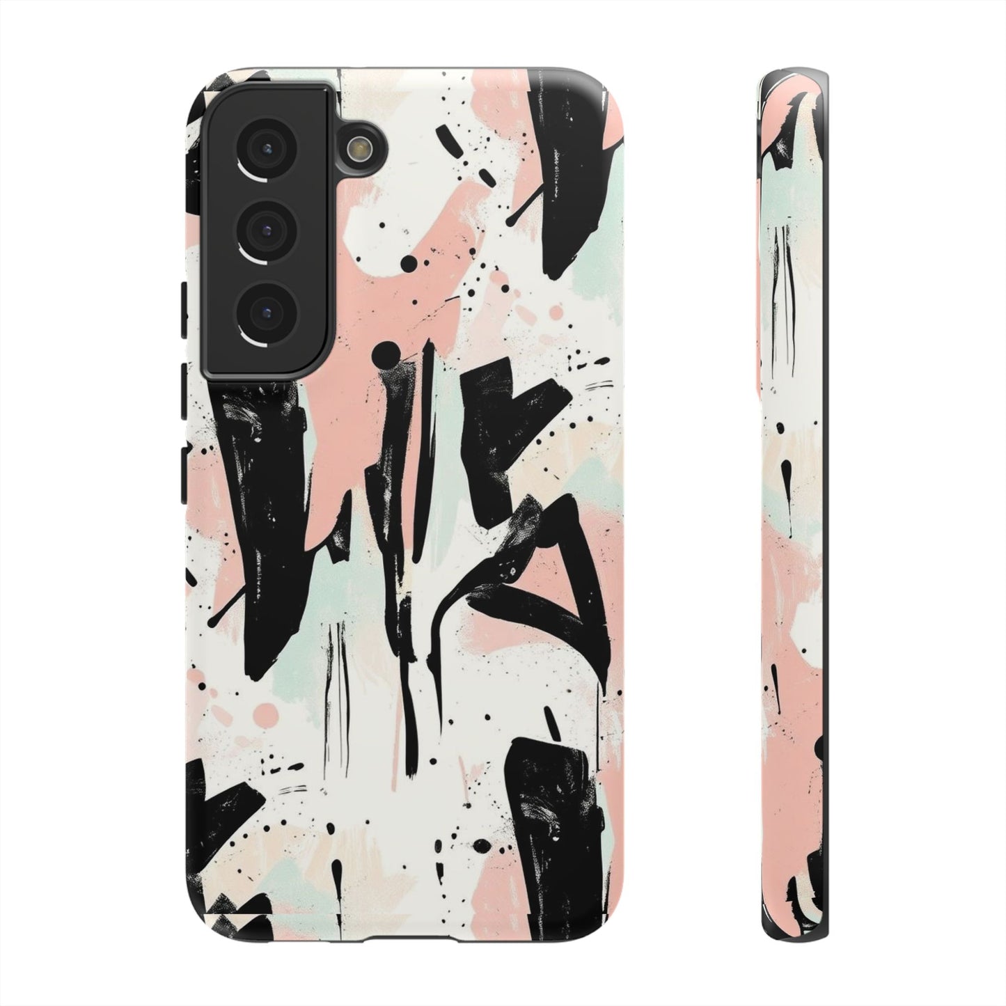 Blush Rush Armor Case – Abstract Ink Graffiti Edition