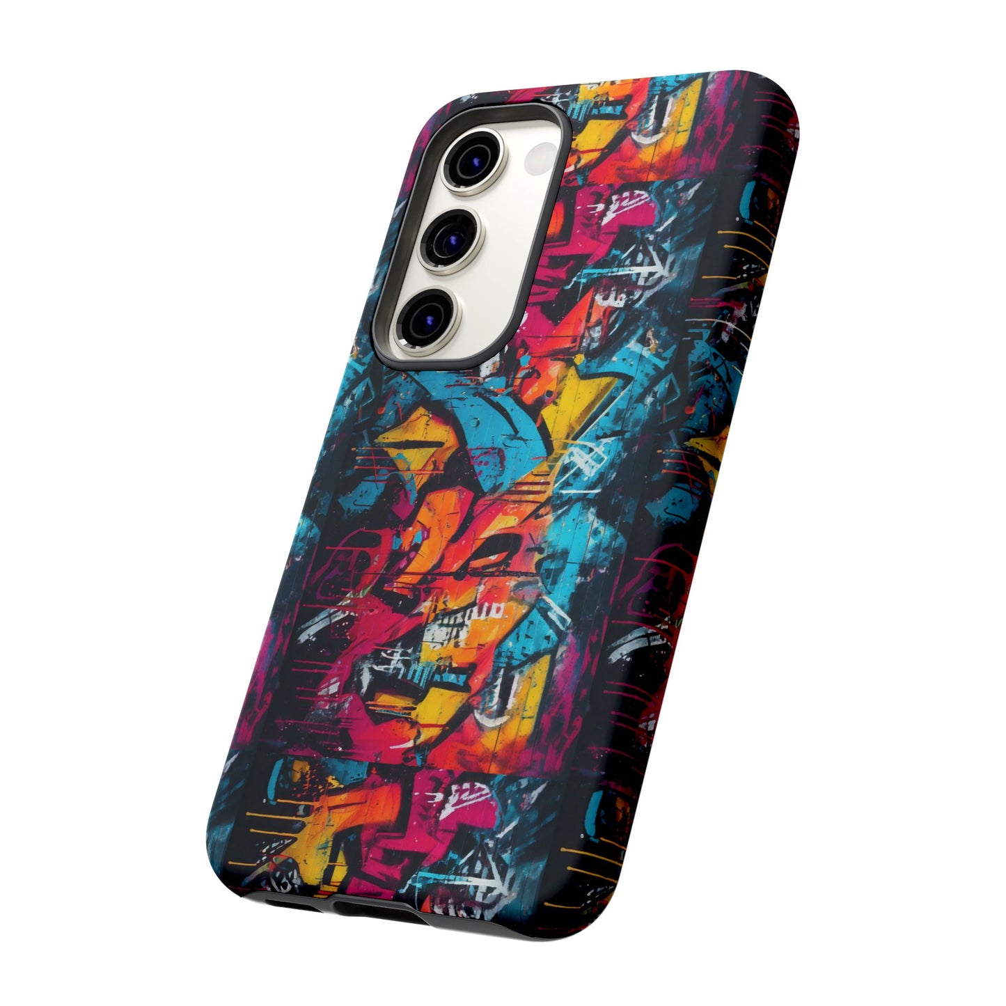 Wall Tag Armor Case – Neon Graffiti Burst Edition