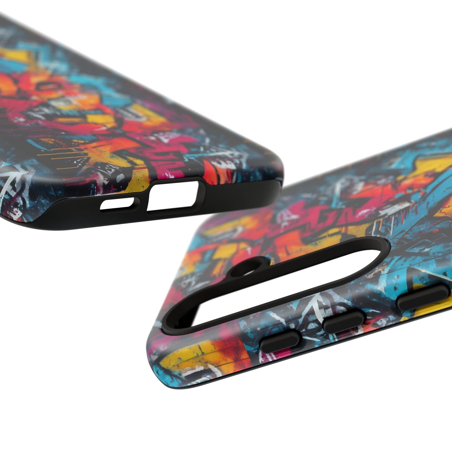 Wall Tag Armor Case – Neon Graffiti Burst Edition