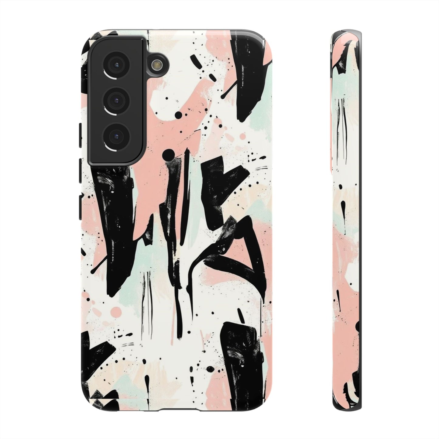 Blush Rush Armor Case – Abstract Ink Graffiti Edition