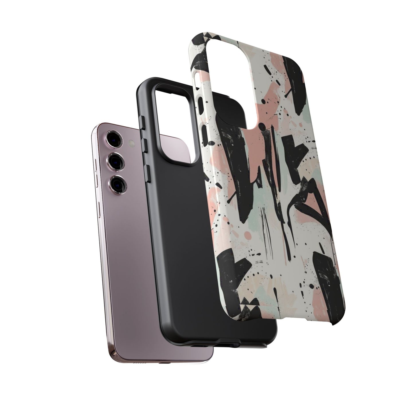 Blush Rush Armor Case – Abstract Ink Graffiti Edition