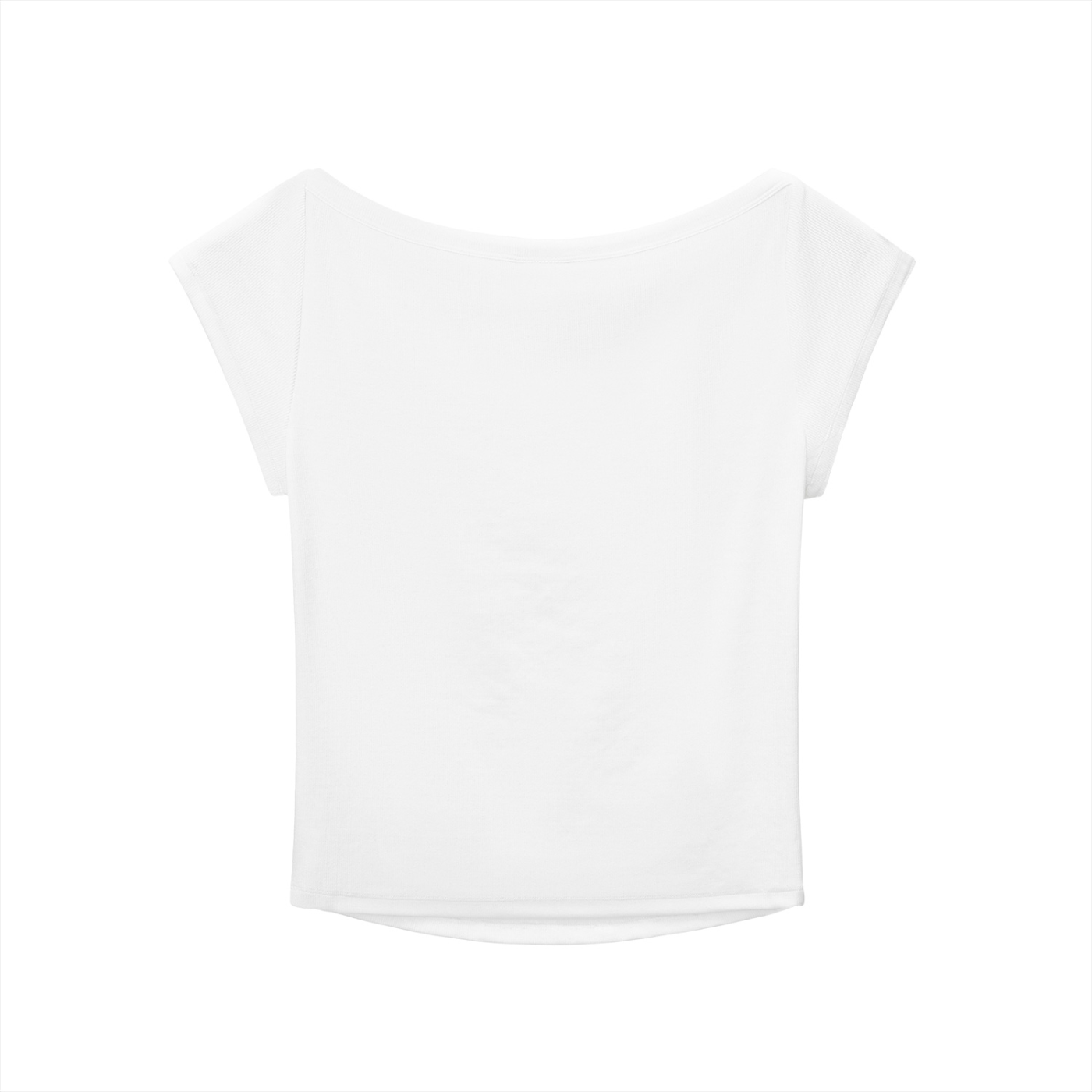 Quiet Riot™ Essential Wide Neck Bodycon Baby Tee