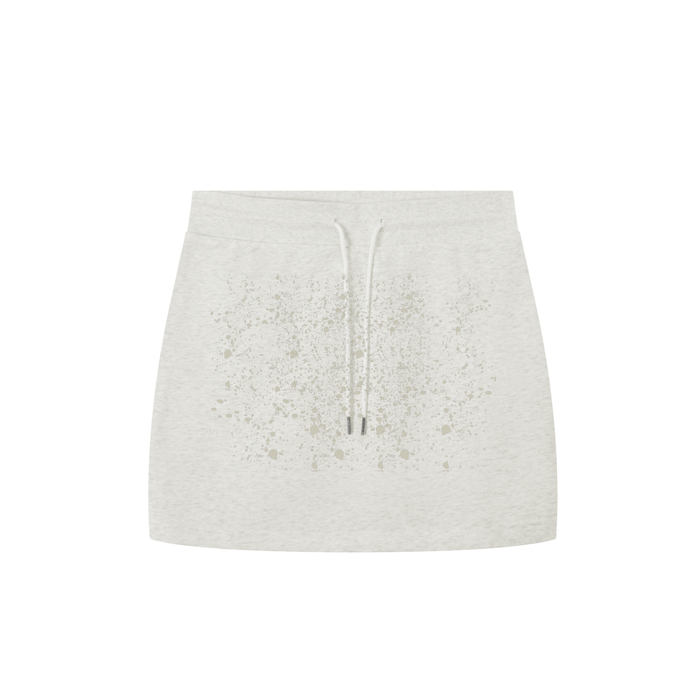 Quiet Riot™ Essential Paint-Splatter Drawstring Mini Skirt | Street Capsule