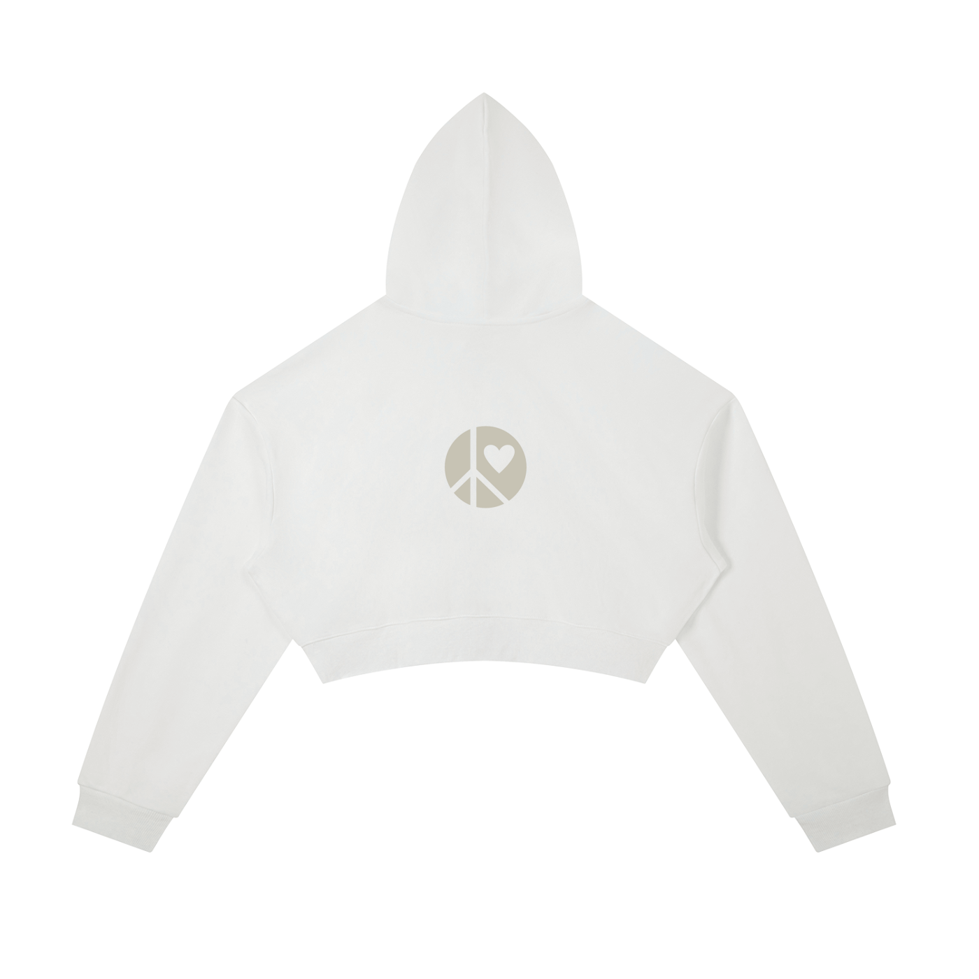 Quiet Riot™ Essential Paint-Splatter Cropped Zip Hoodie | Elevated Street Layer