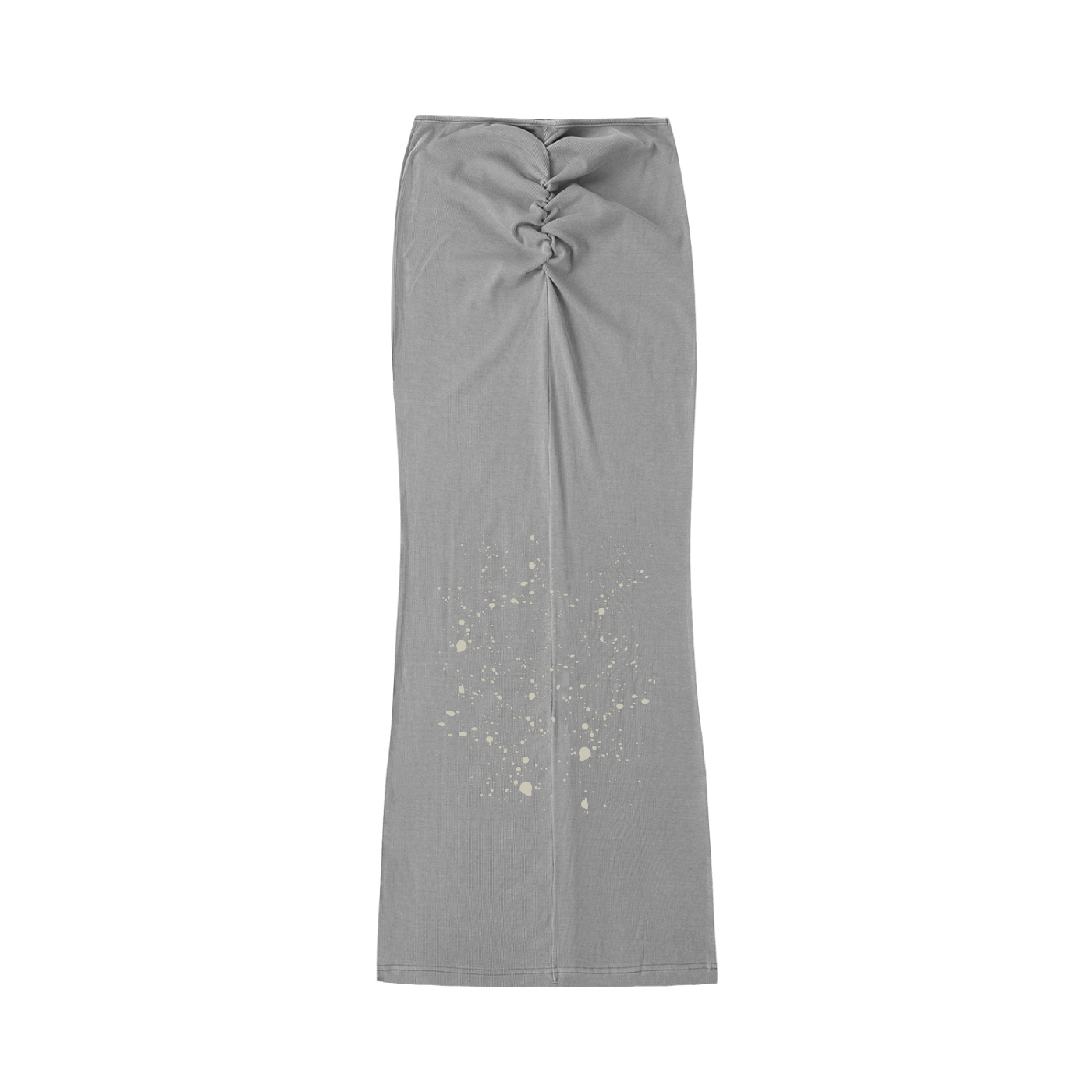 Quiet Riot™ Washed Drawstring Contour Maxi Skirt