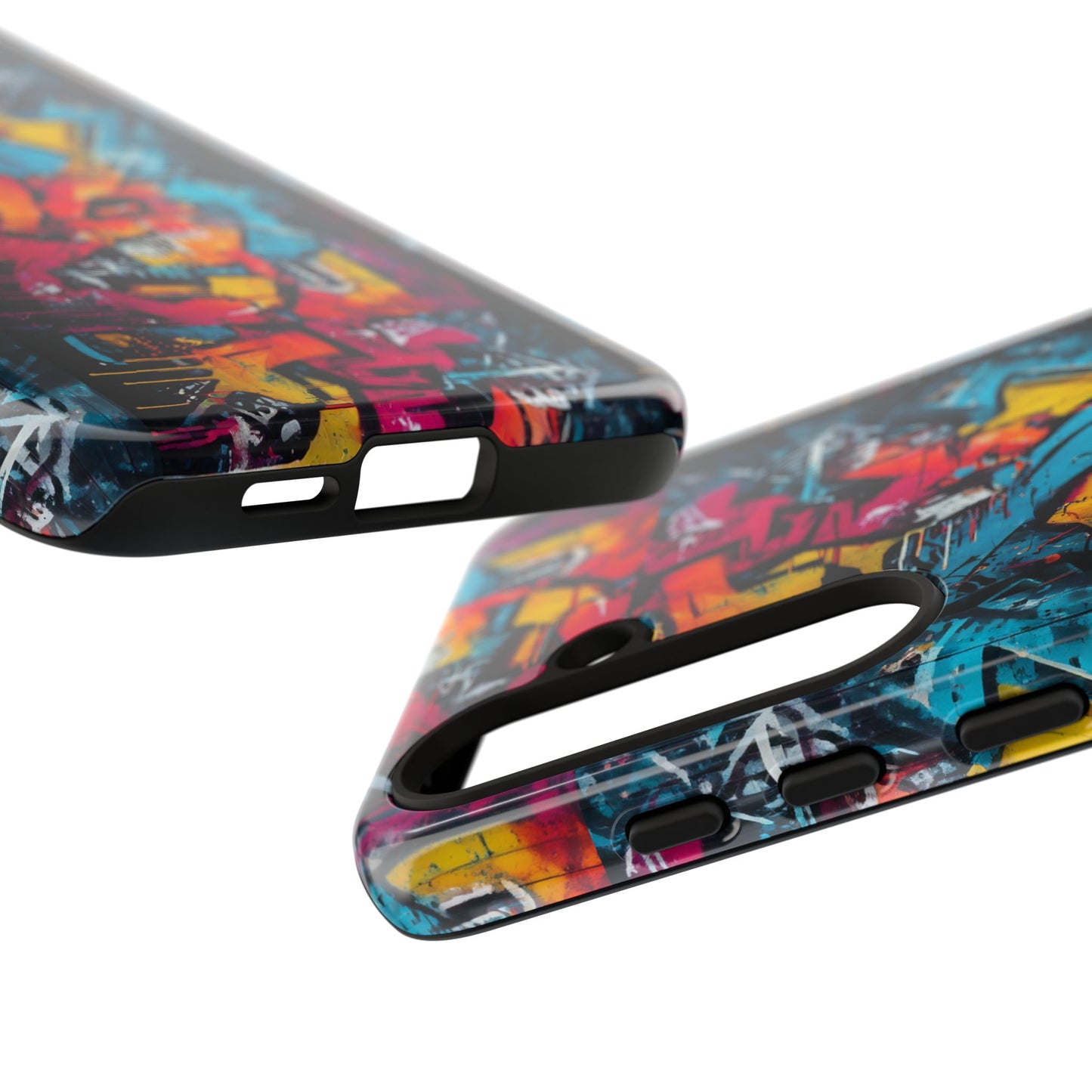 Wall Tag Armor Case – Neon Graffiti Burst Edition