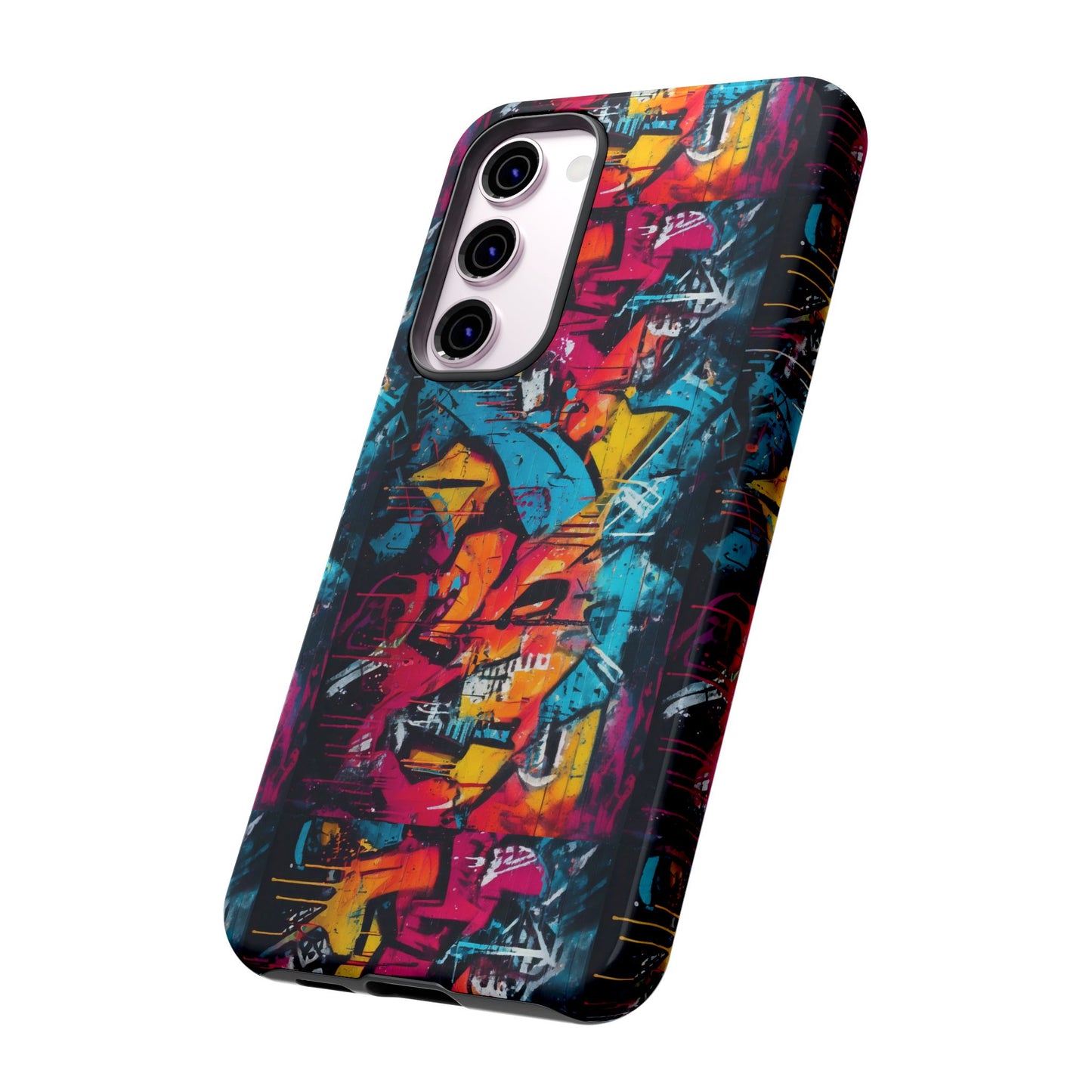 Wall Tag Armor Case – Neon Graffiti Burst Edition