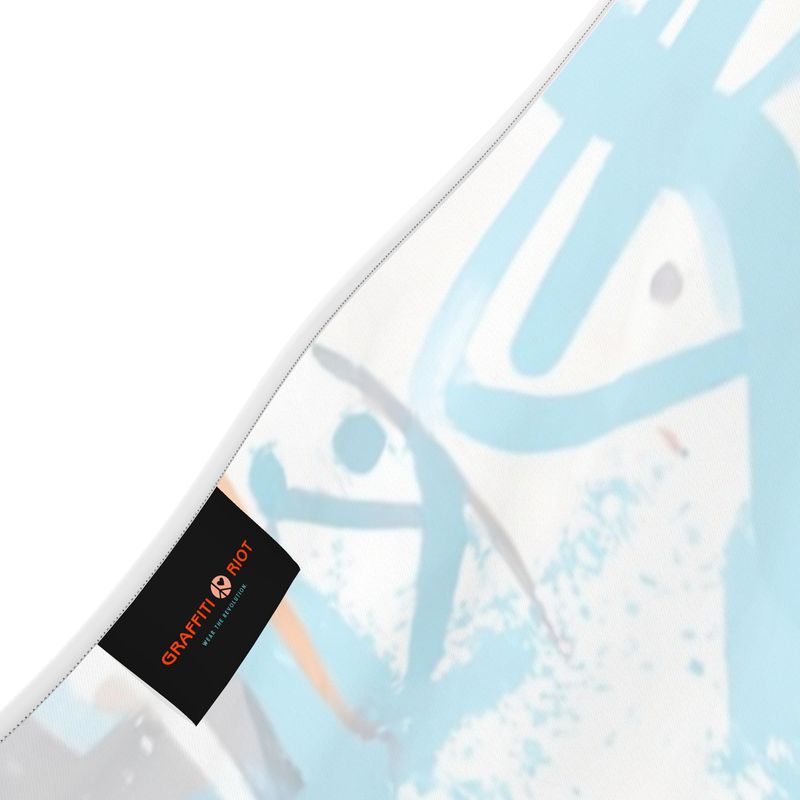 Concrete Muse: Aqua Tag Halter Dress