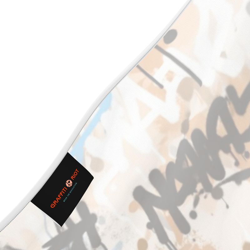 Urban Muse Graffiti Halter Maxi Dress