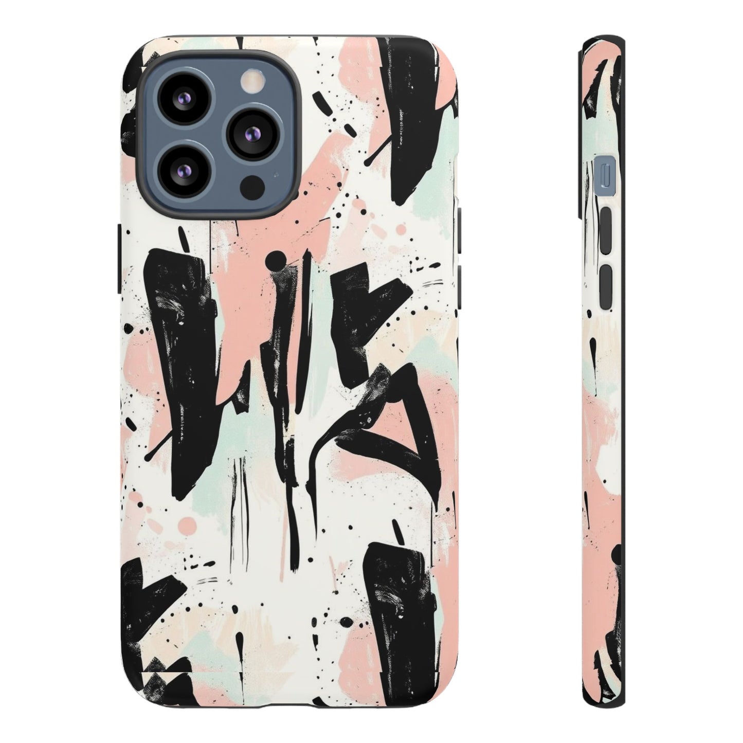 Blush Rush Armor Case – Abstract Ink Graffiti Edition