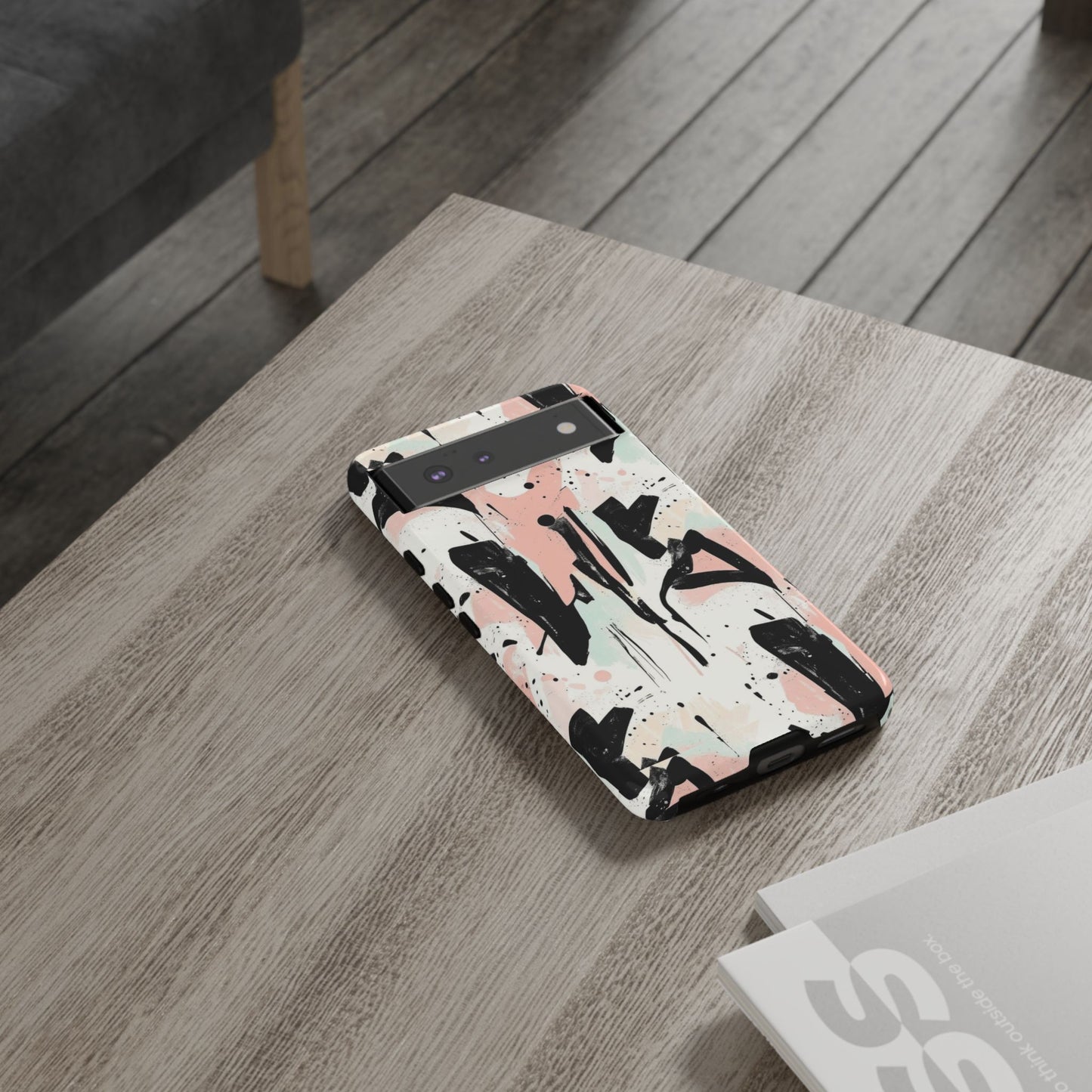 Blush Rush Armor Case – Abstract Ink Graffiti Edition