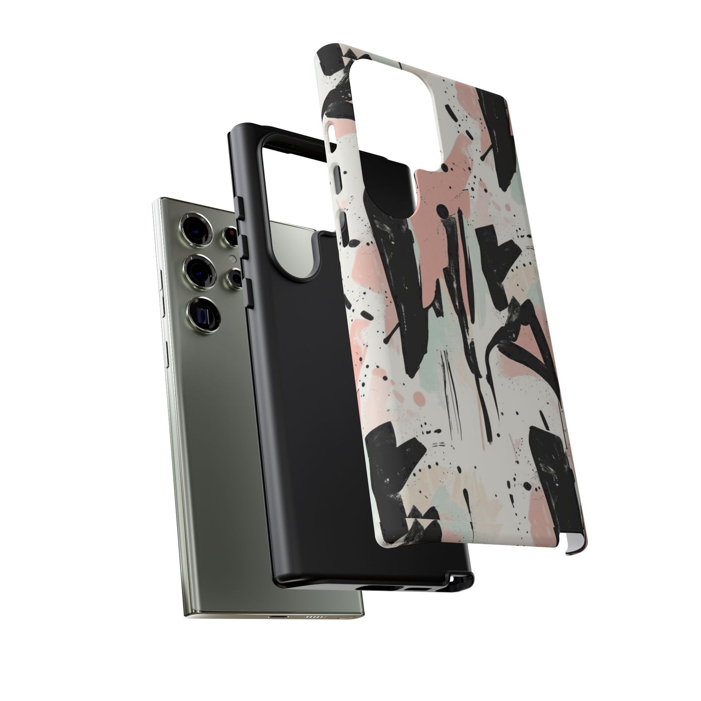 Blush Rush Armor Case – Abstract Ink Graffiti Edition