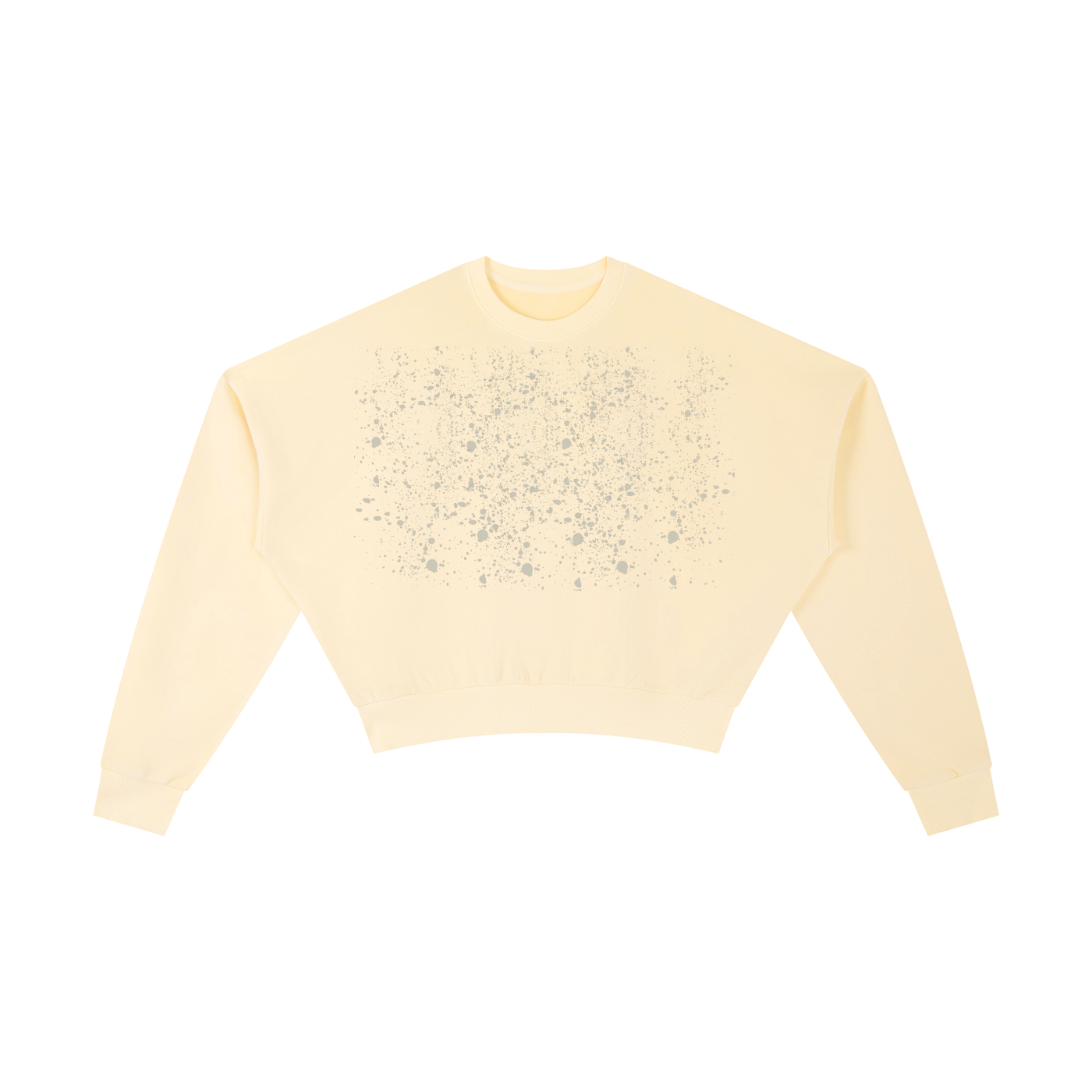 Quiet Riot™ Vintage Washed Cropped Sweatshirt