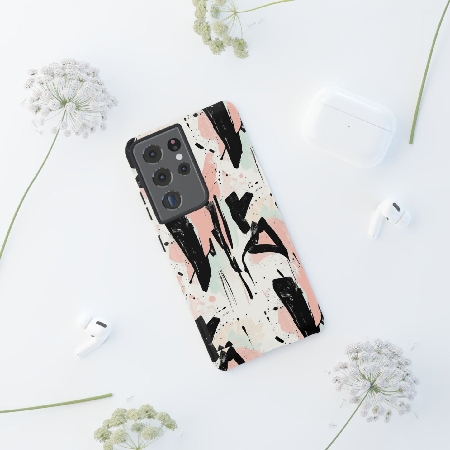 Blush Rush Armor Case – Abstract Ink Graffiti Edition