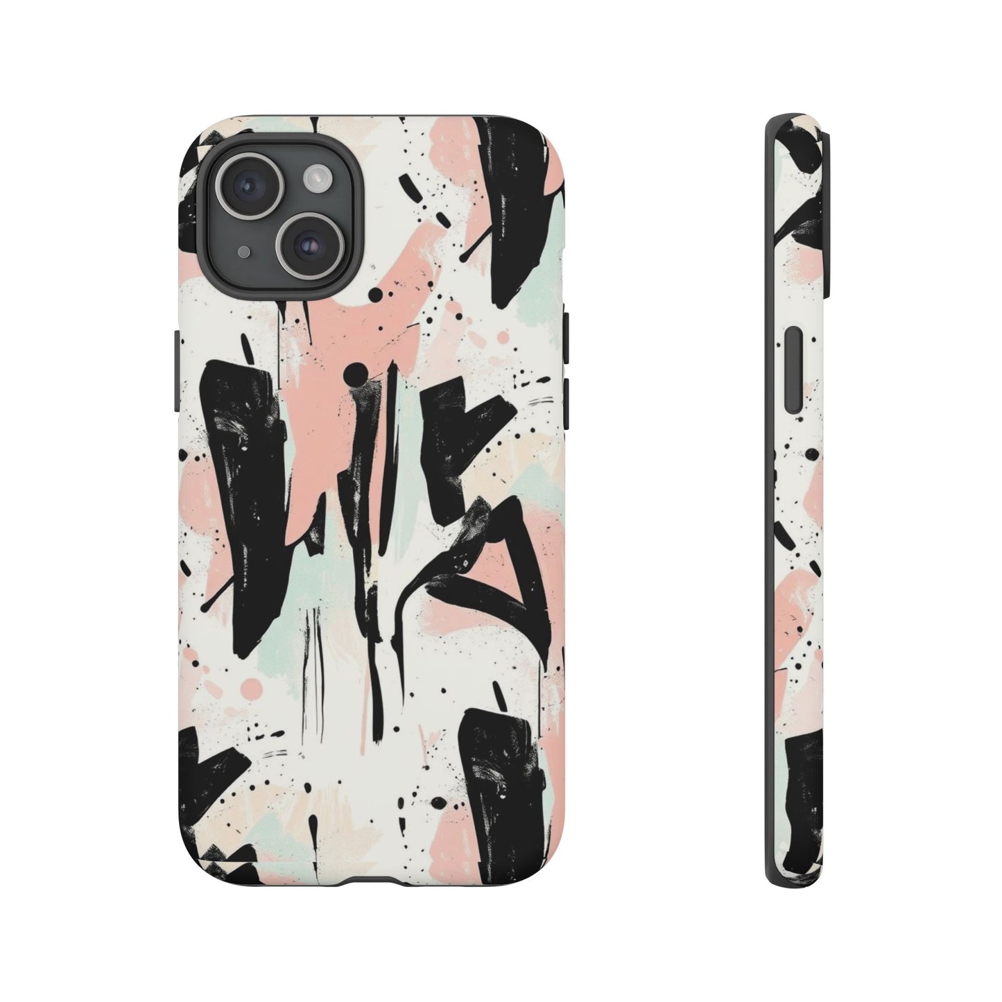 Blush Rush Armor Case – Abstract Ink Graffiti Edition