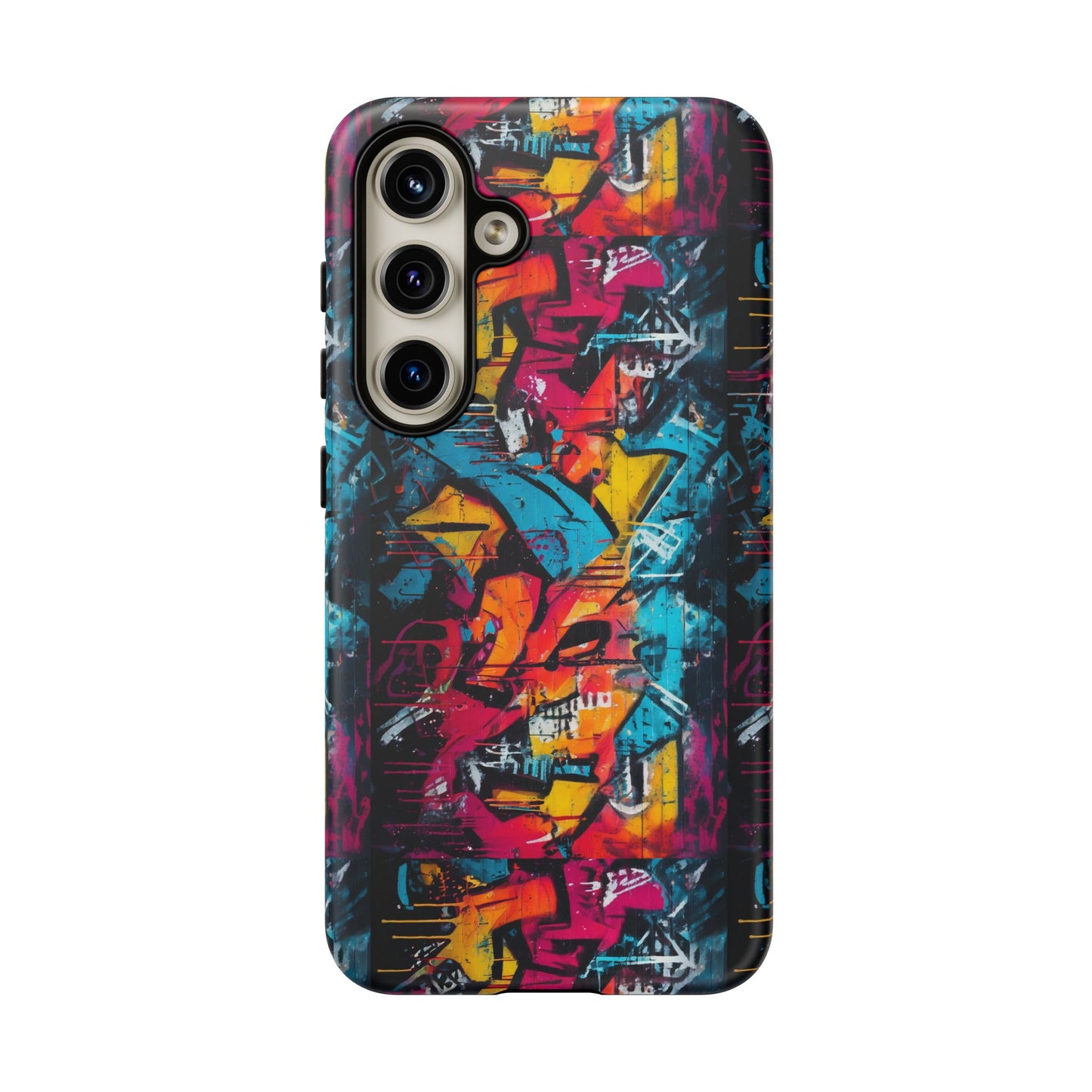 Wall Tag Armor Case – Neon Graffiti Burst Edition