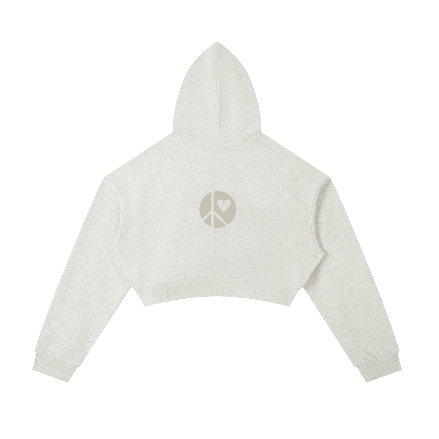 Quiet Riot™ Essential Paint-Splatter Cropped Zip Hoodie | Elevated Street Layer