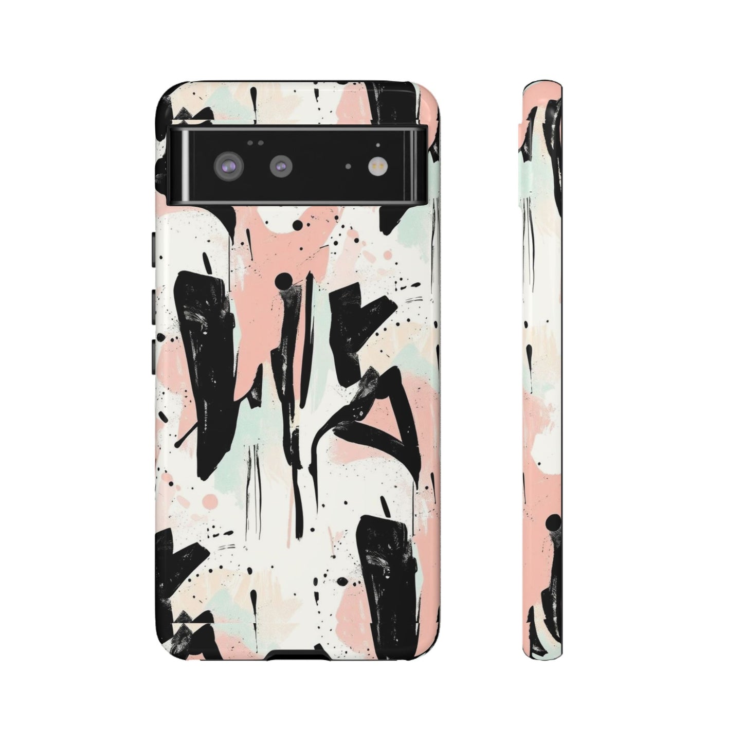 Blush Rush Armor Case – Abstract Ink Graffiti Edition