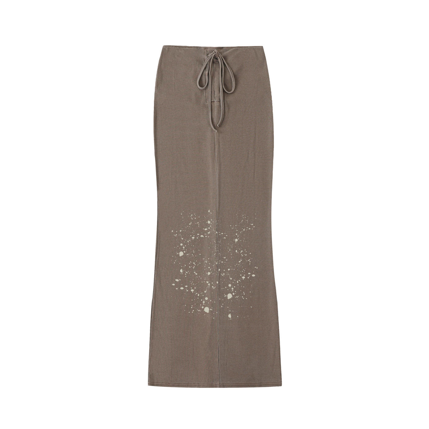 Quiet Riot™ Washed Drawstring Contour Maxi Skirt