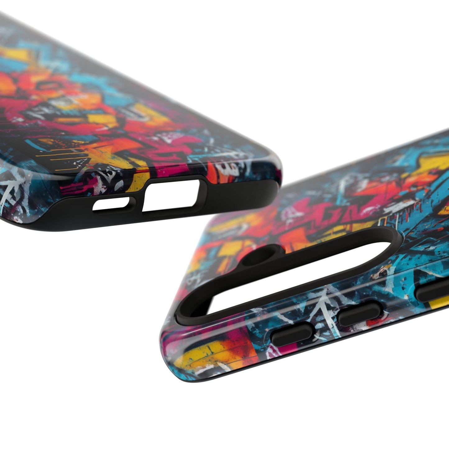 Wall Tag Armor Case – Neon Graffiti Burst Edition