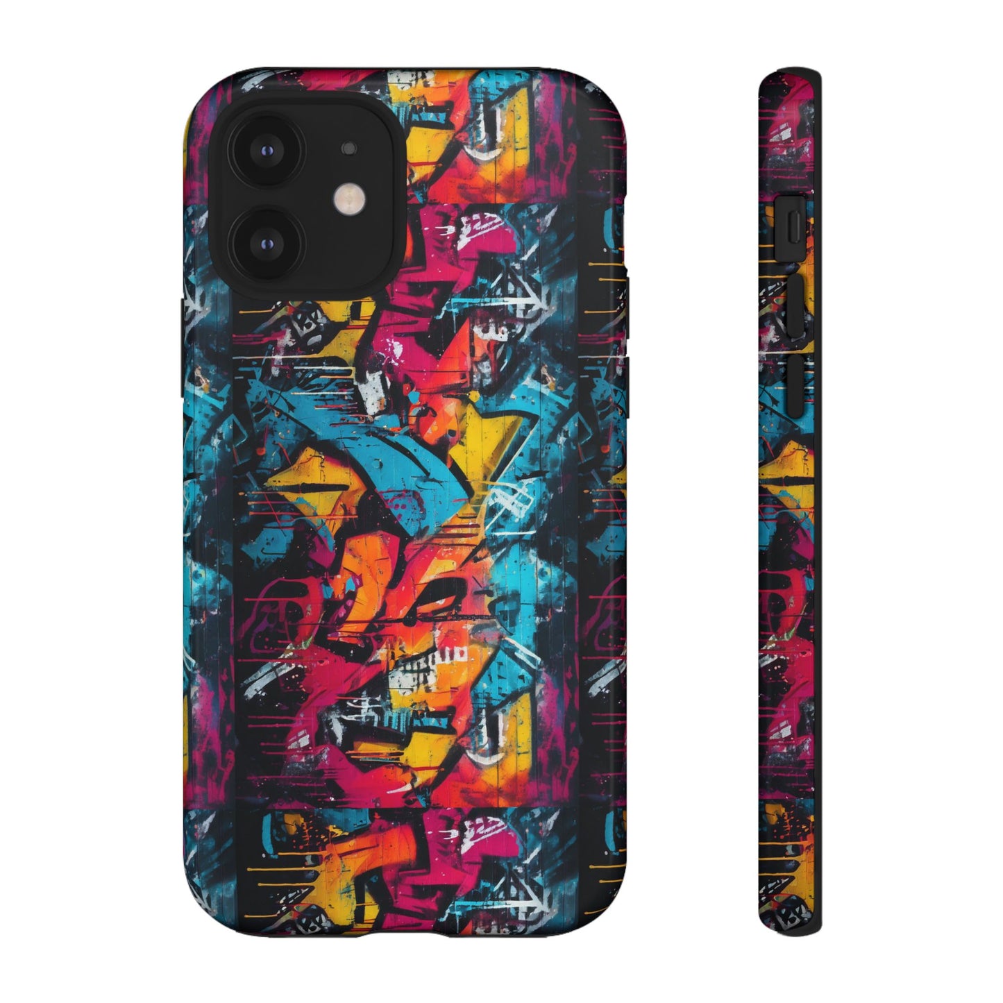Wall Tag Armor Case – Neon Graffiti Burst Edition