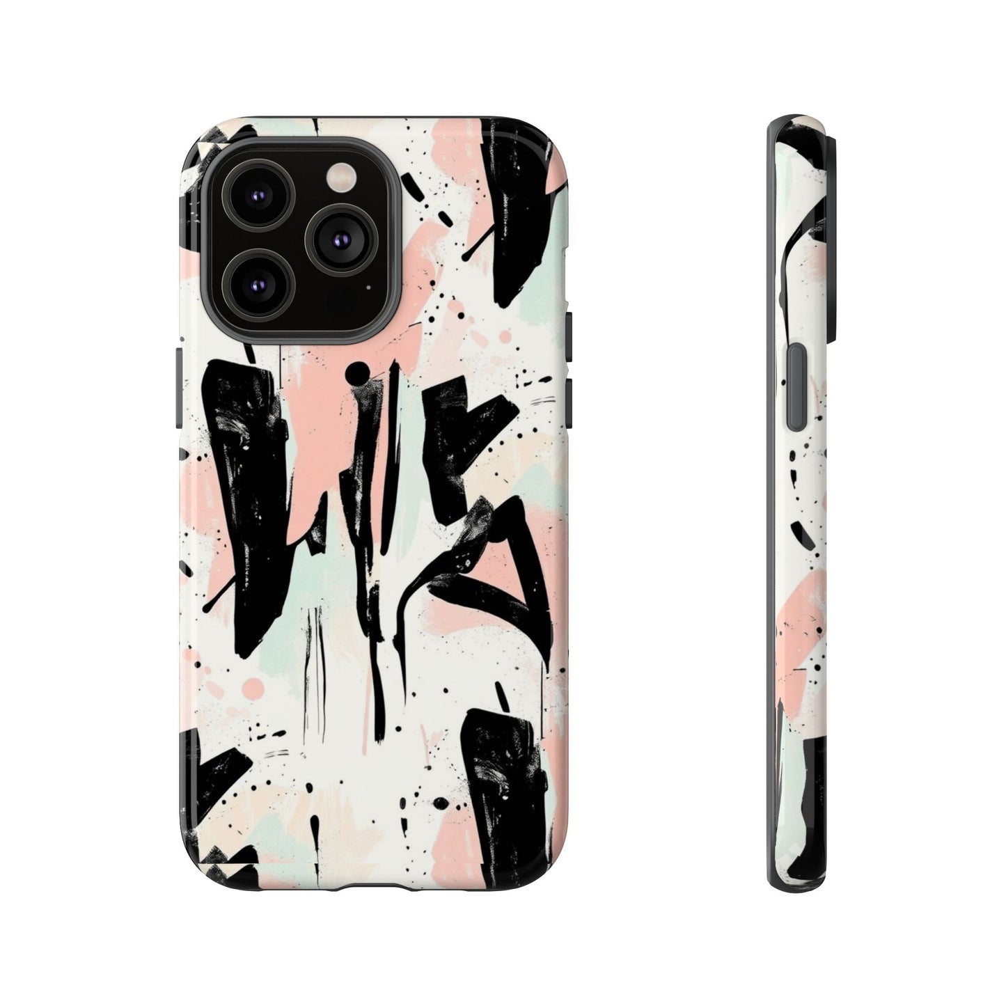 Blush Rush Armor Case – Abstract Ink Graffiti Edition