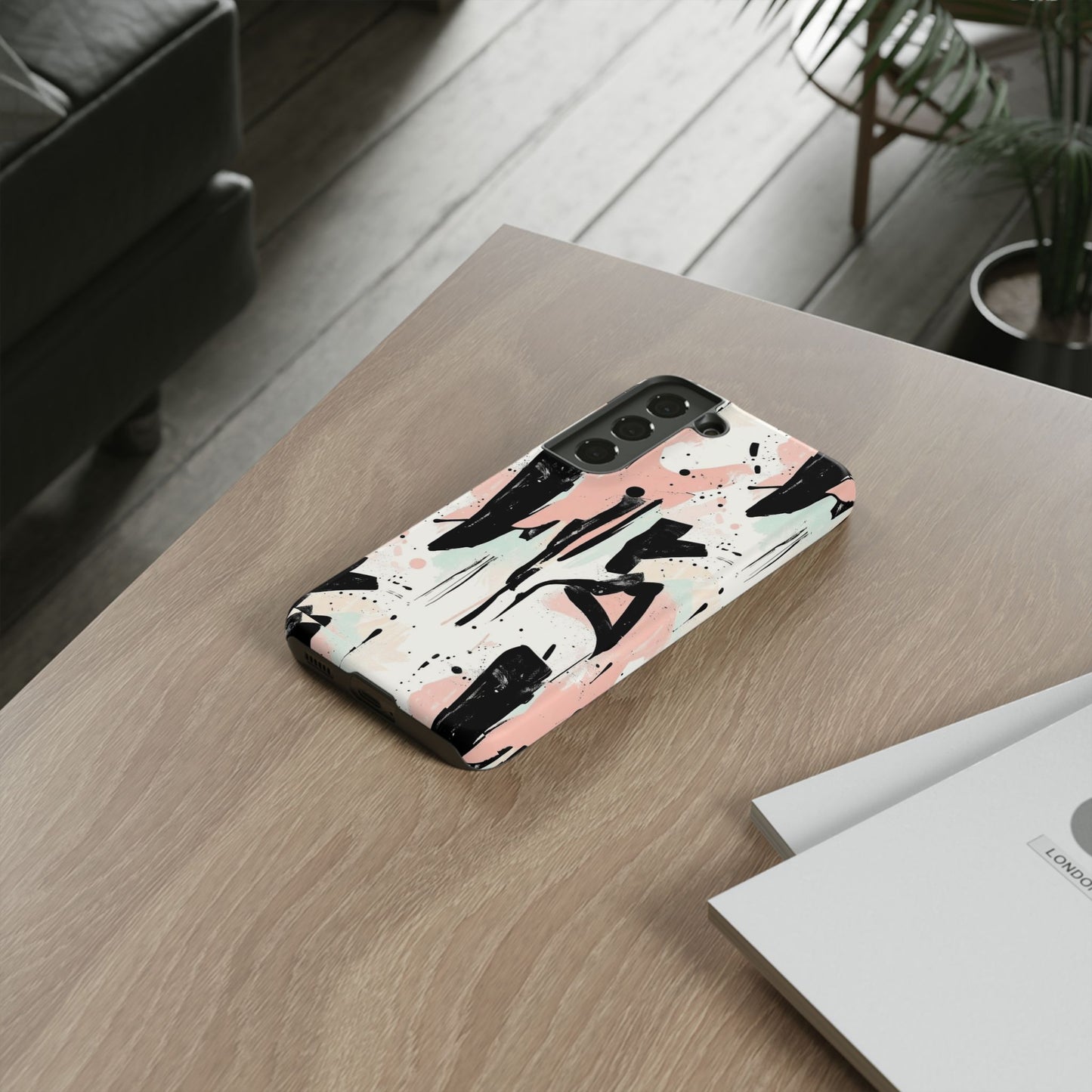 Blush Rush Armor Case – Abstract Ink Graffiti Edition