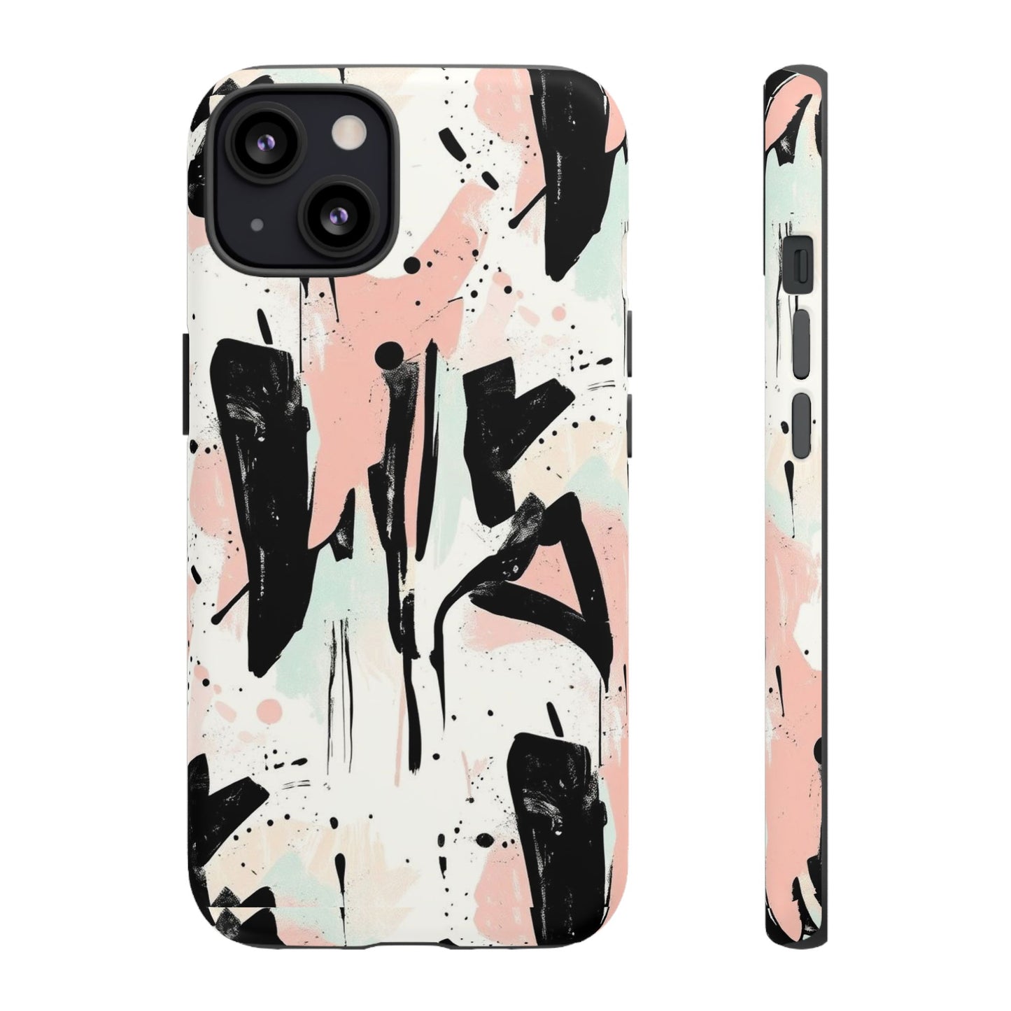 Blush Rush Armor Case – Abstract Ink Graffiti Edition