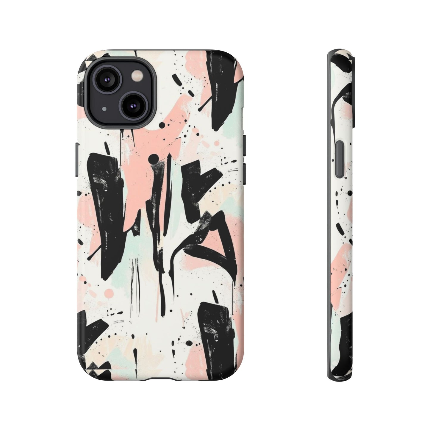 Blush Rush Armor Case – Abstract Ink Graffiti Edition