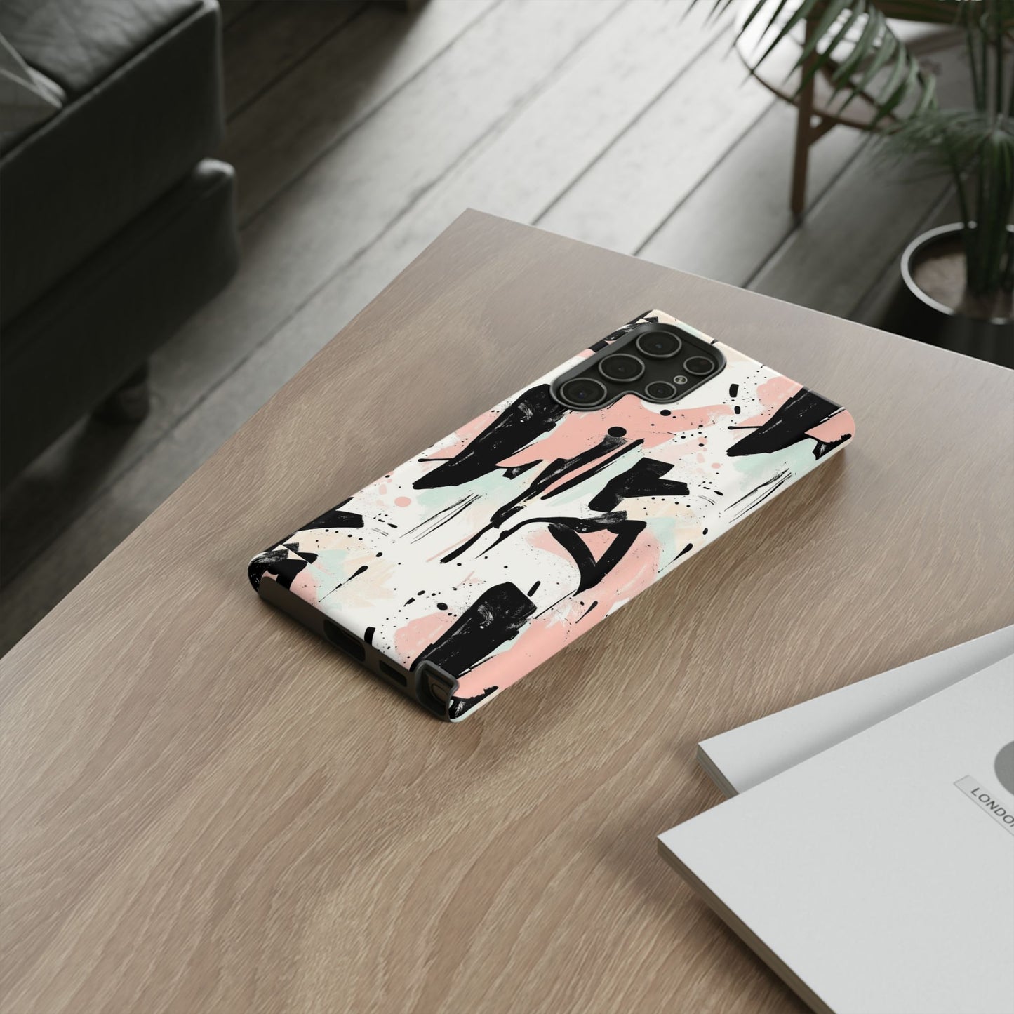 Blush Rush Armor Case – Abstract Ink Graffiti Edition