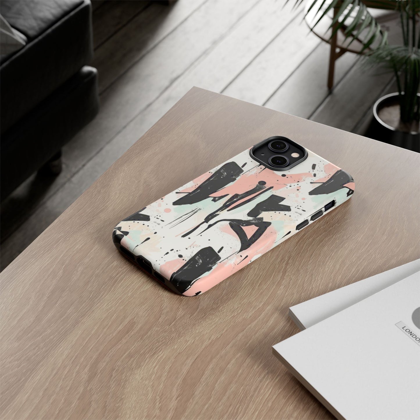 Blush Rush Armor Case – Abstract Ink Graffiti Edition