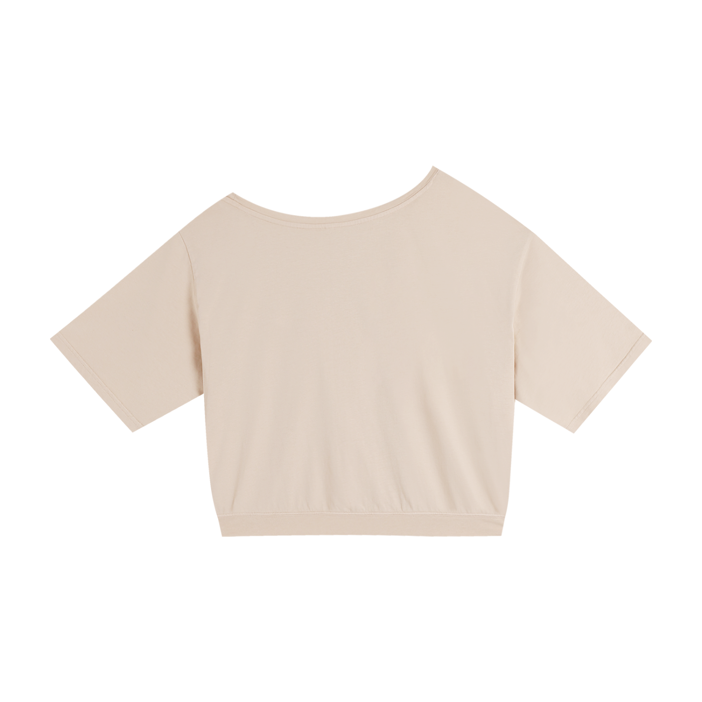 Quiet Riot™ Asymmetric Paint-Splatter Oversized Cotton Tee